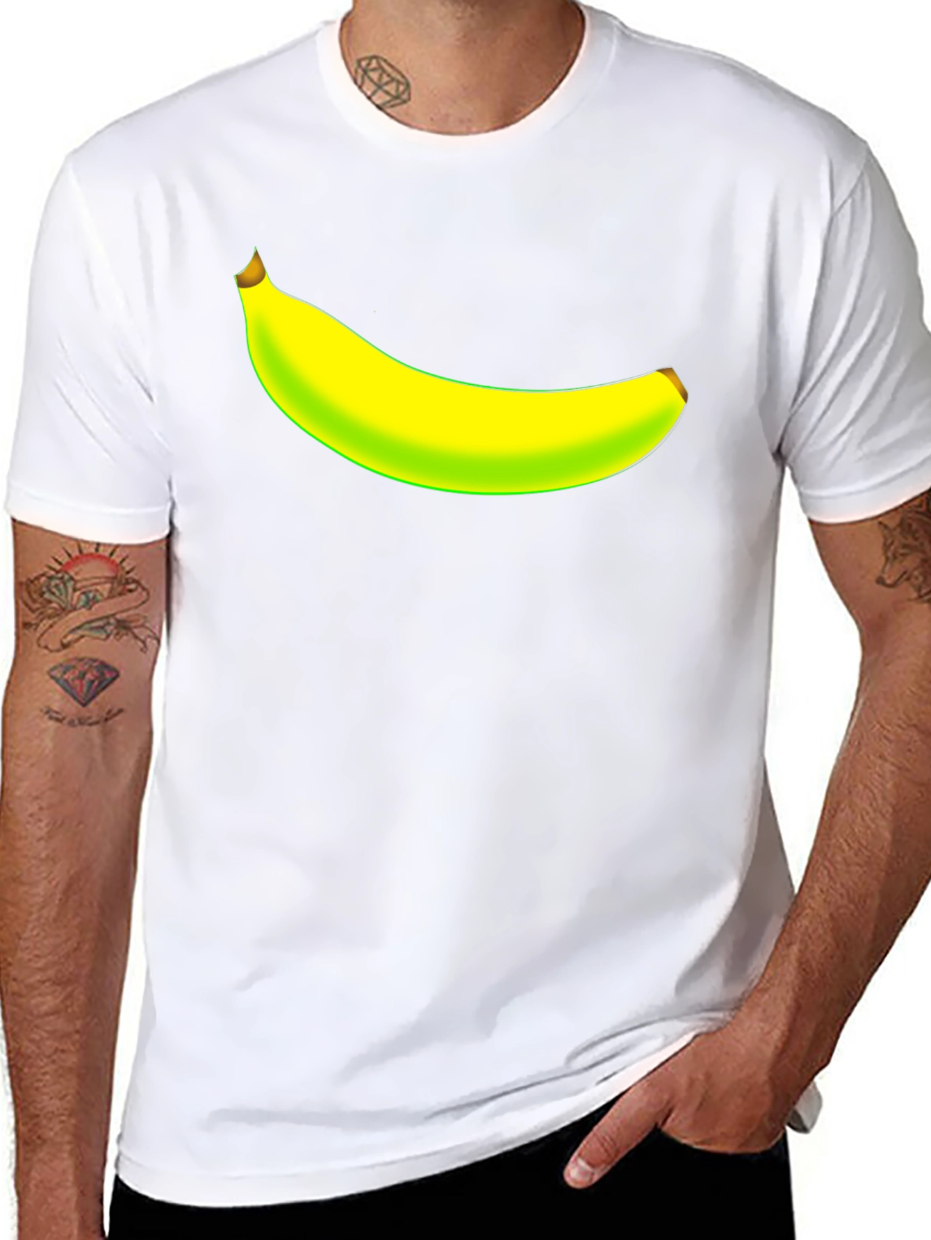 Banana Graphic T-Shirt - Funny Fruit Tee