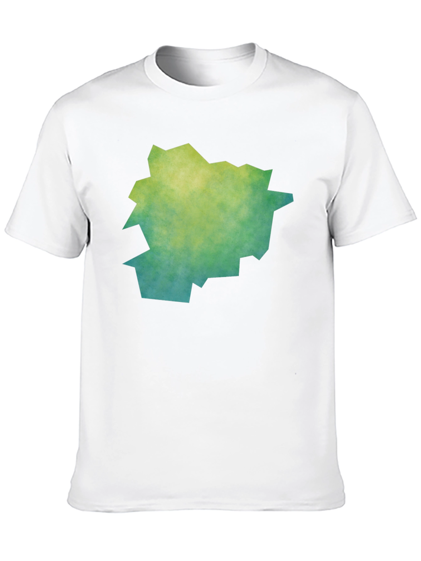 Abstract Graphic Tee - Trendy Mens Black T-Shirt