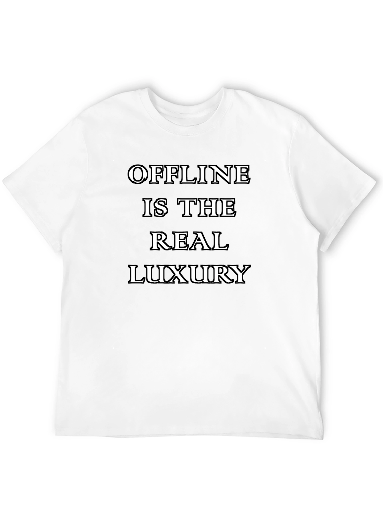 Offline is the Real Luxury T-Shirt