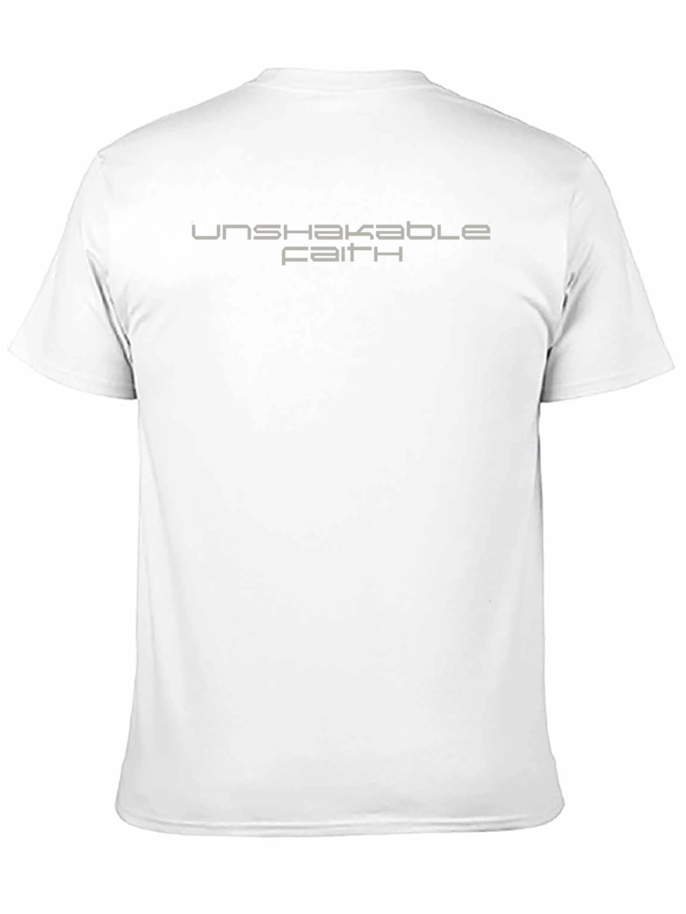 Unshakable Faith Black T-Shirt - Stylish Religious Apparel