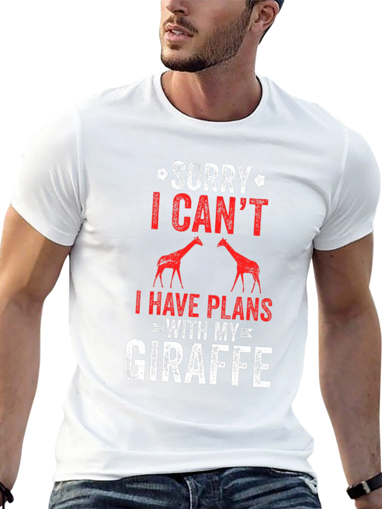Sorry I Cant Giraffe T-Shirt