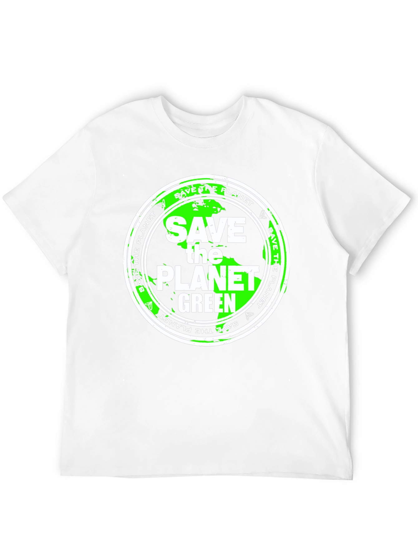 Save the Planet Green T-Shirt