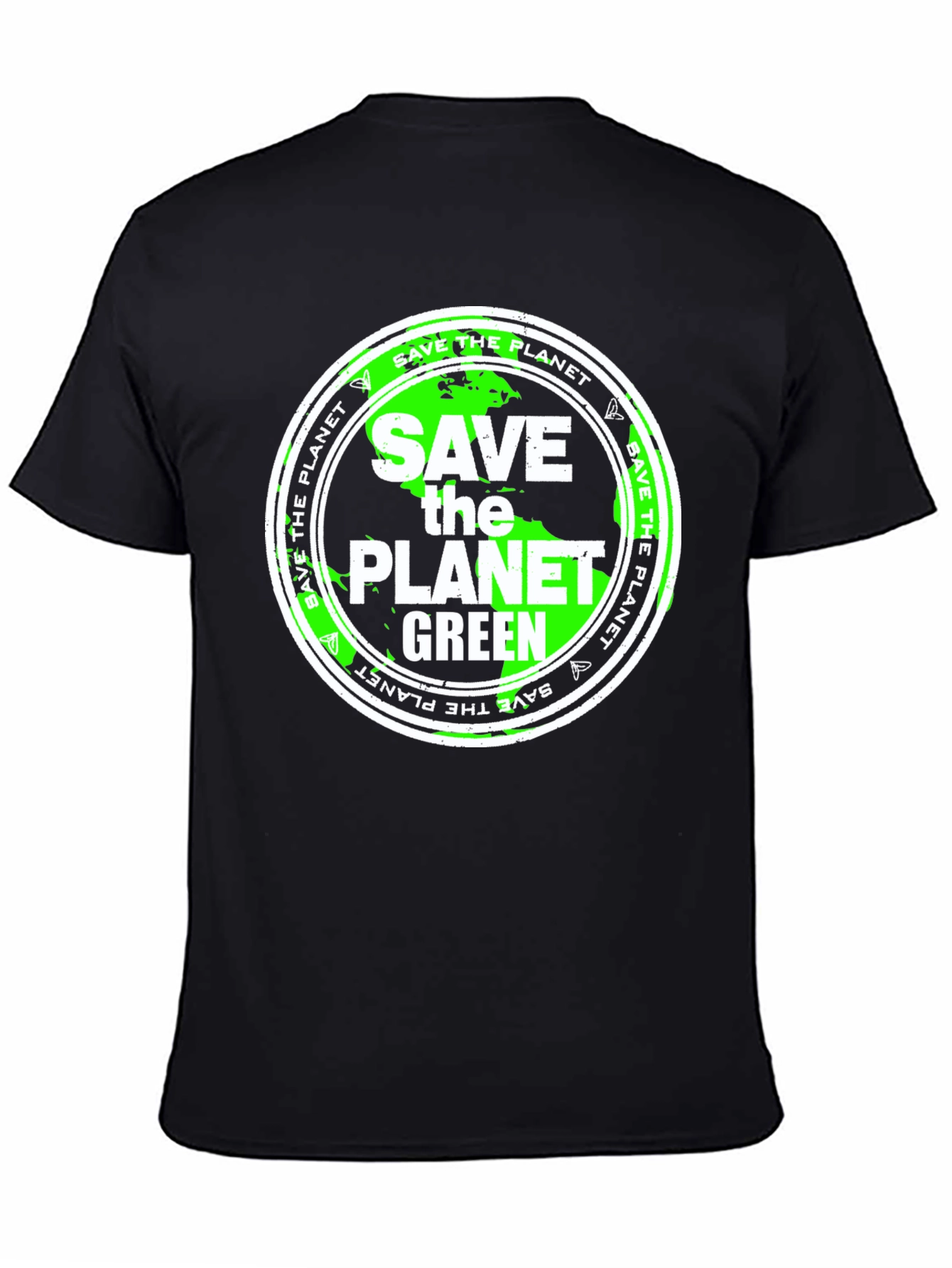 Save the Planet Green T-Shirt