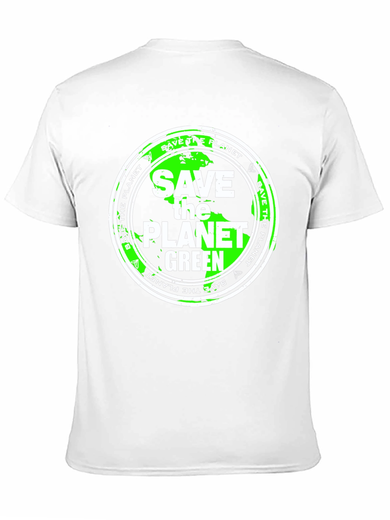 Save the Planet Green T-Shirt