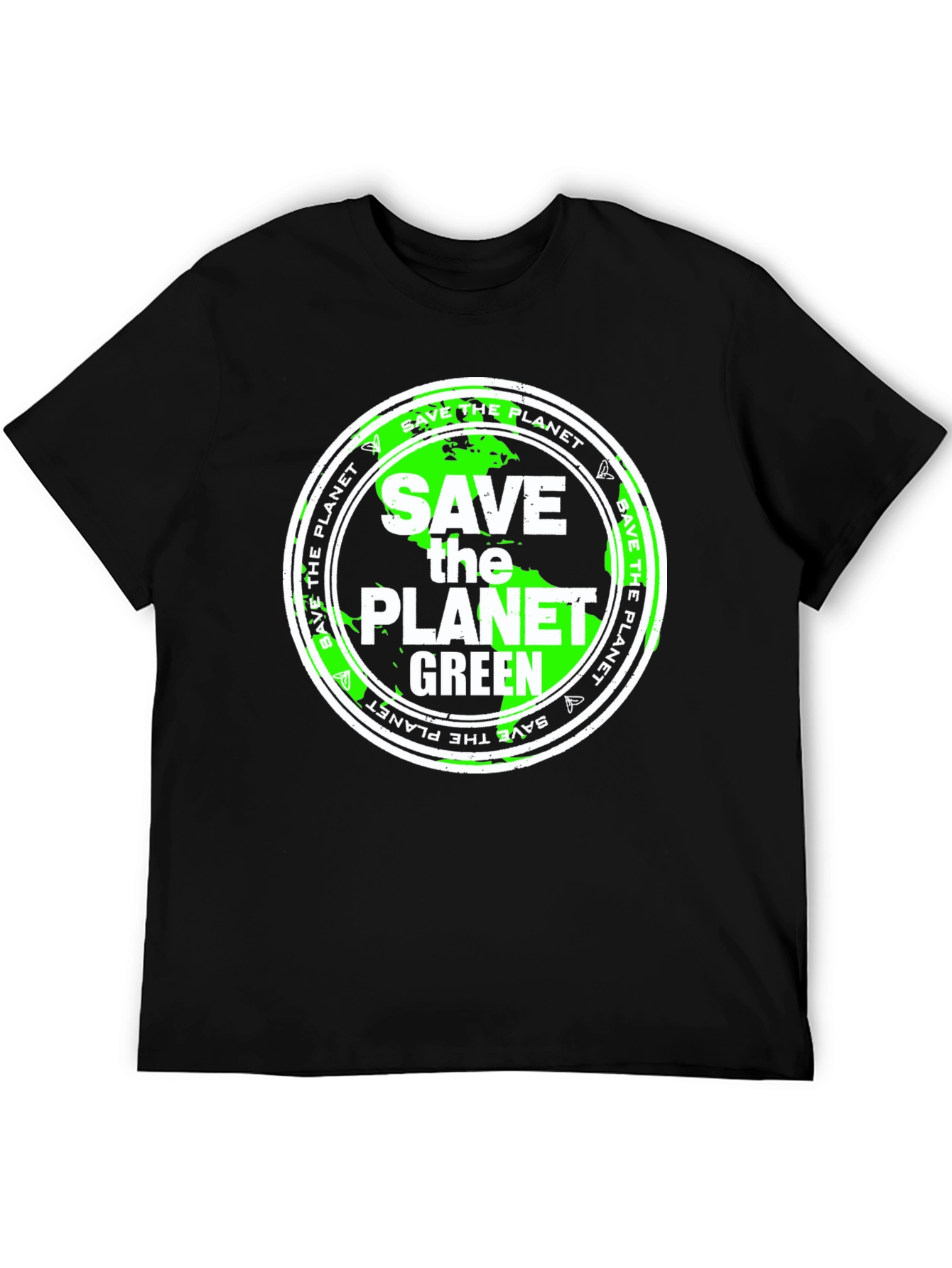 Save the Planet Green T-Shirt