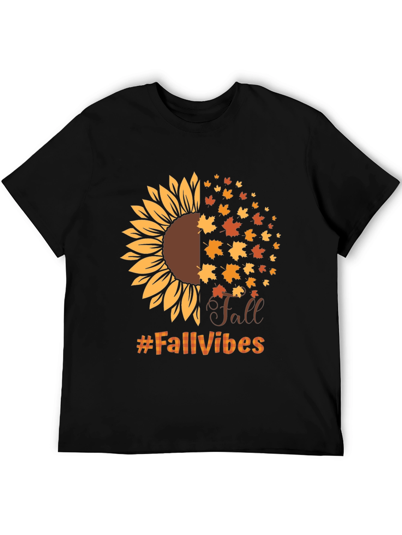 Fall Vibes Sunflower Graphic Tee