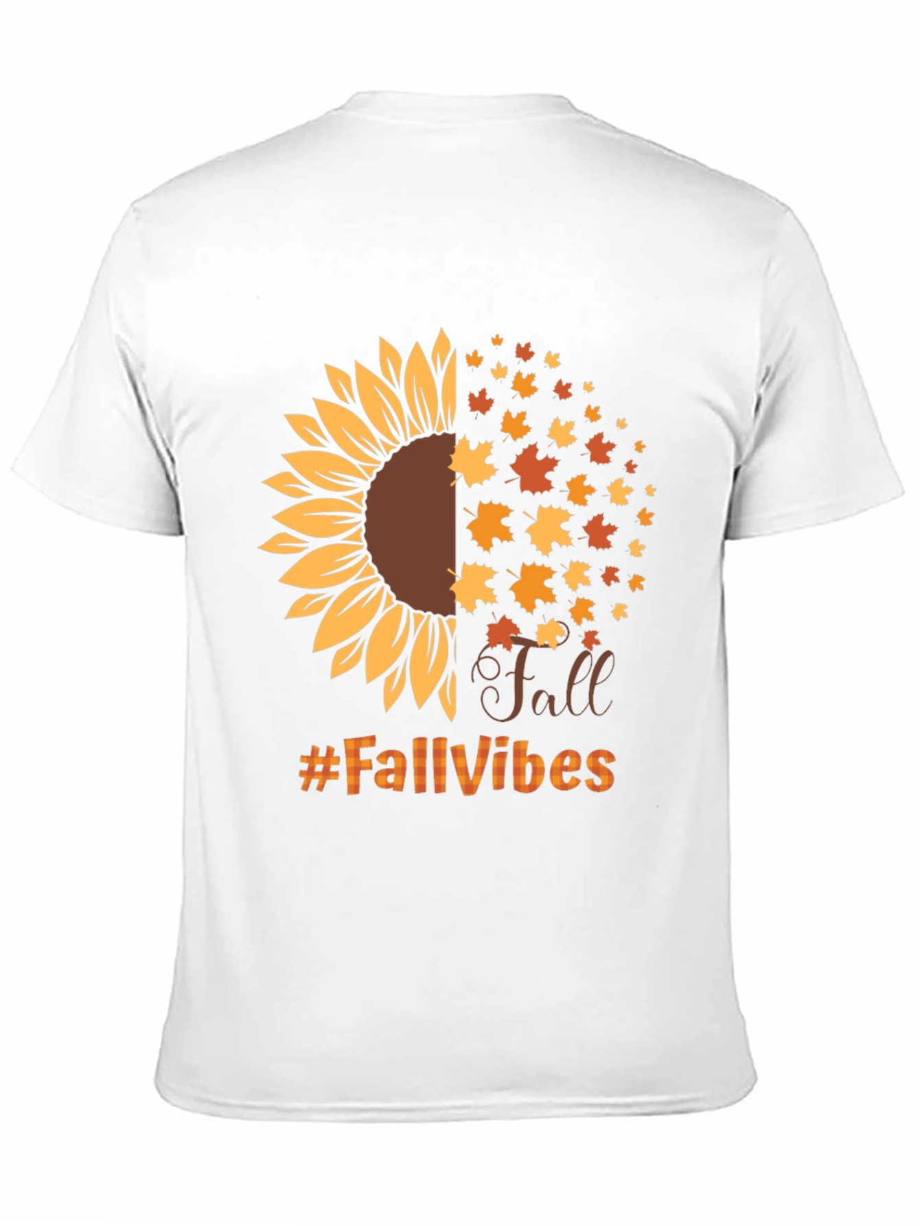 Fall Vibes Sunflower Graphic Tee