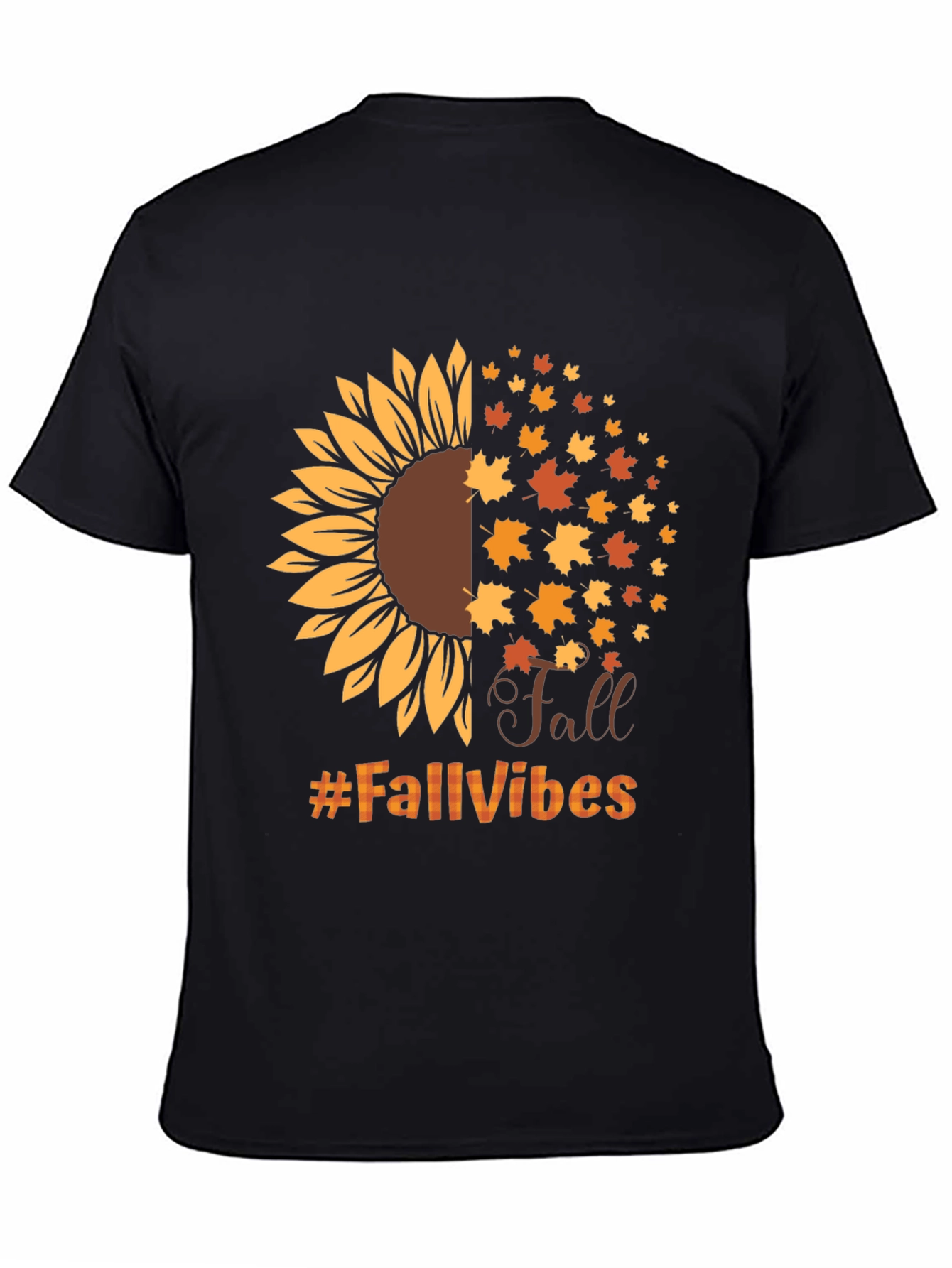 Fall Vibes Sunflower Graphic Tee