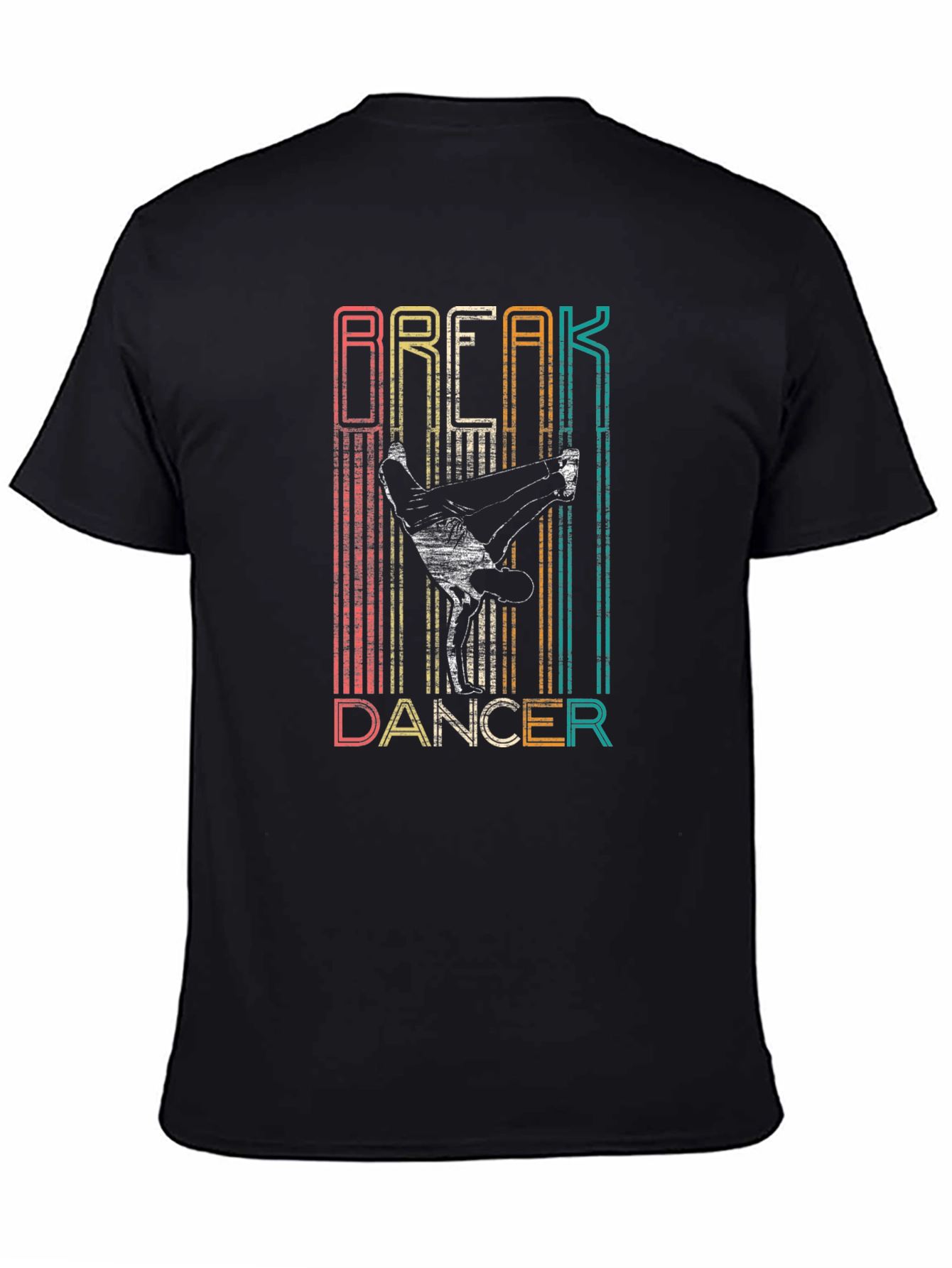 Break Dancer Graphic T-Shirt - Retro Style