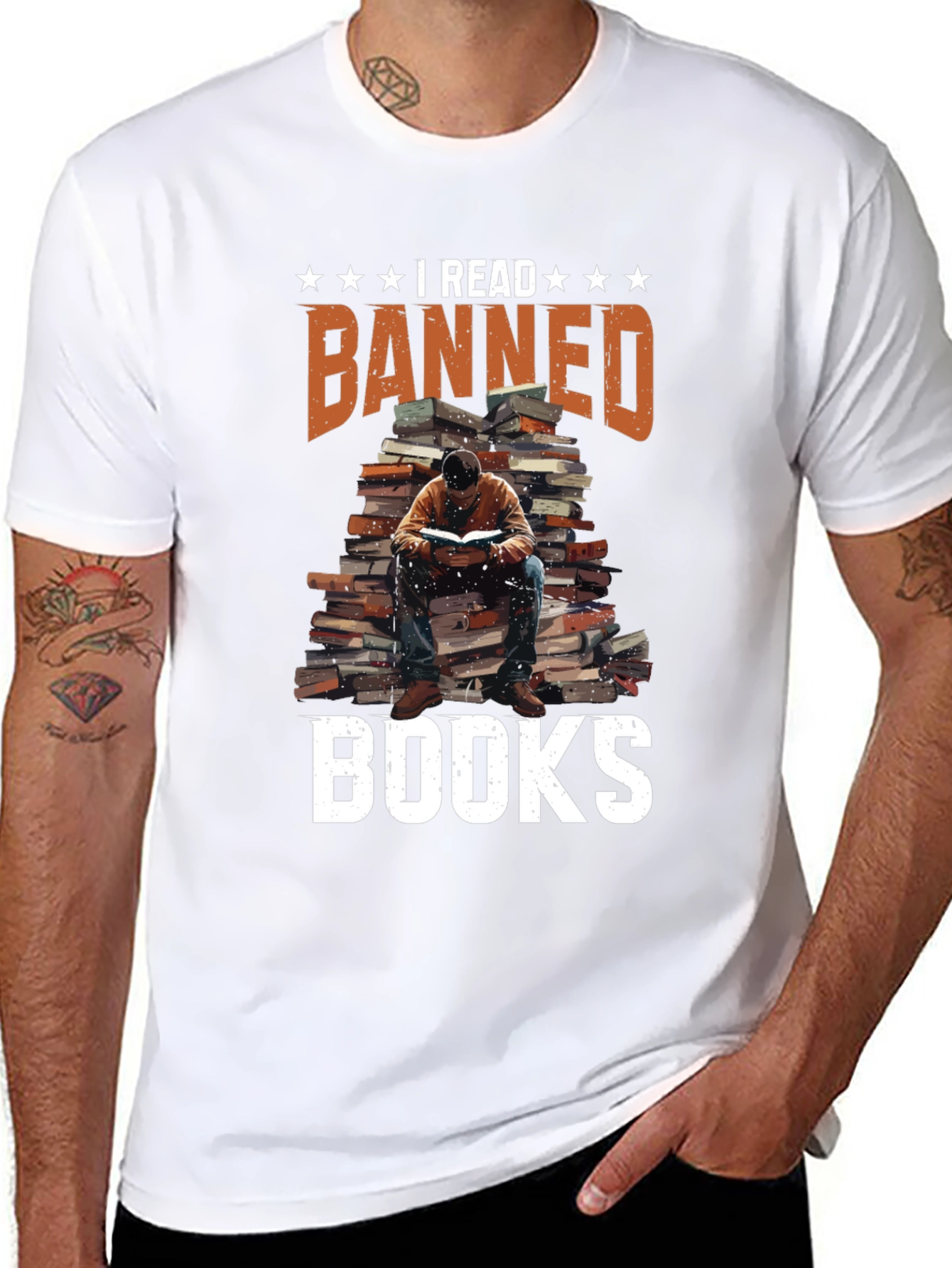 I Read Banned Books Graphic Tee