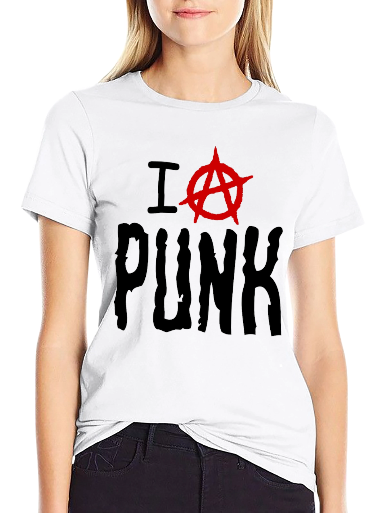 I Anarchy Punk Graphic T-Shirt