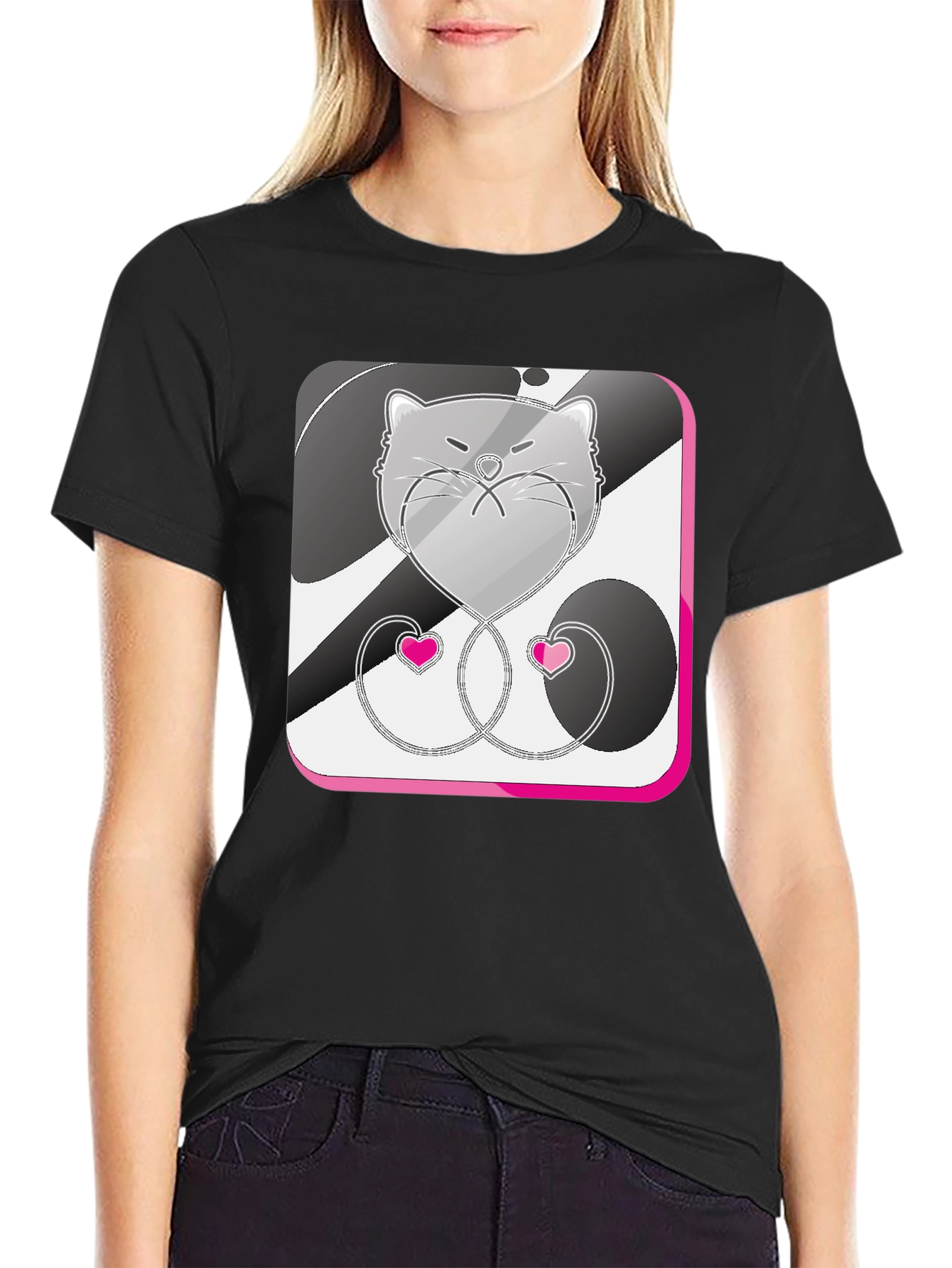Grumpy Cat Heart T-Shirt