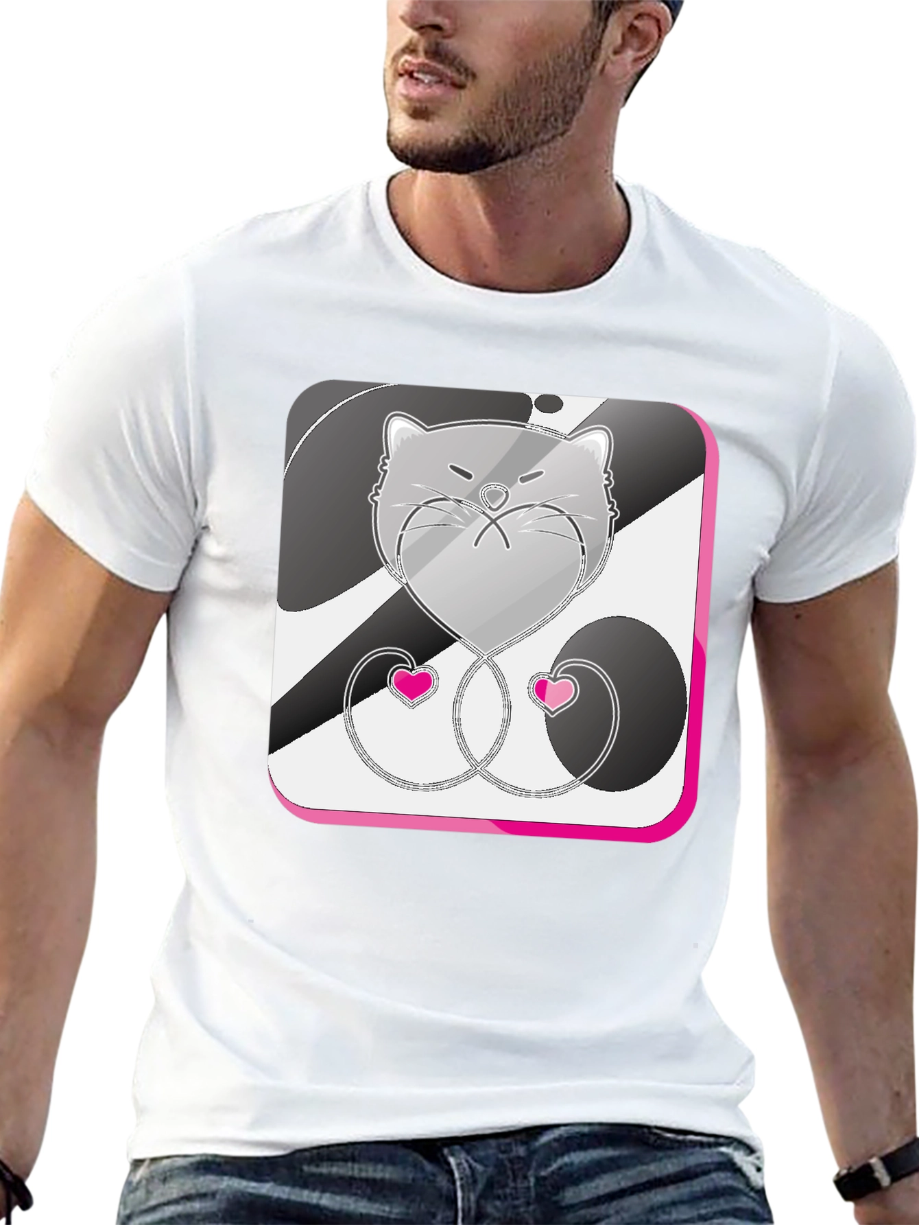 Grumpy Cat Heart T-Shirt