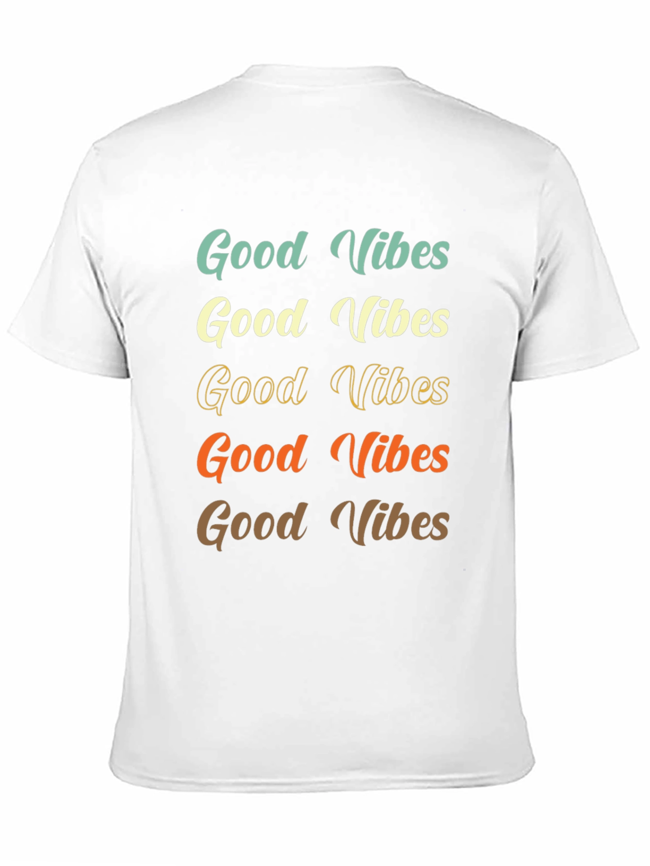 Good Vibes Retro T-Shirt | Positive Energy Tee