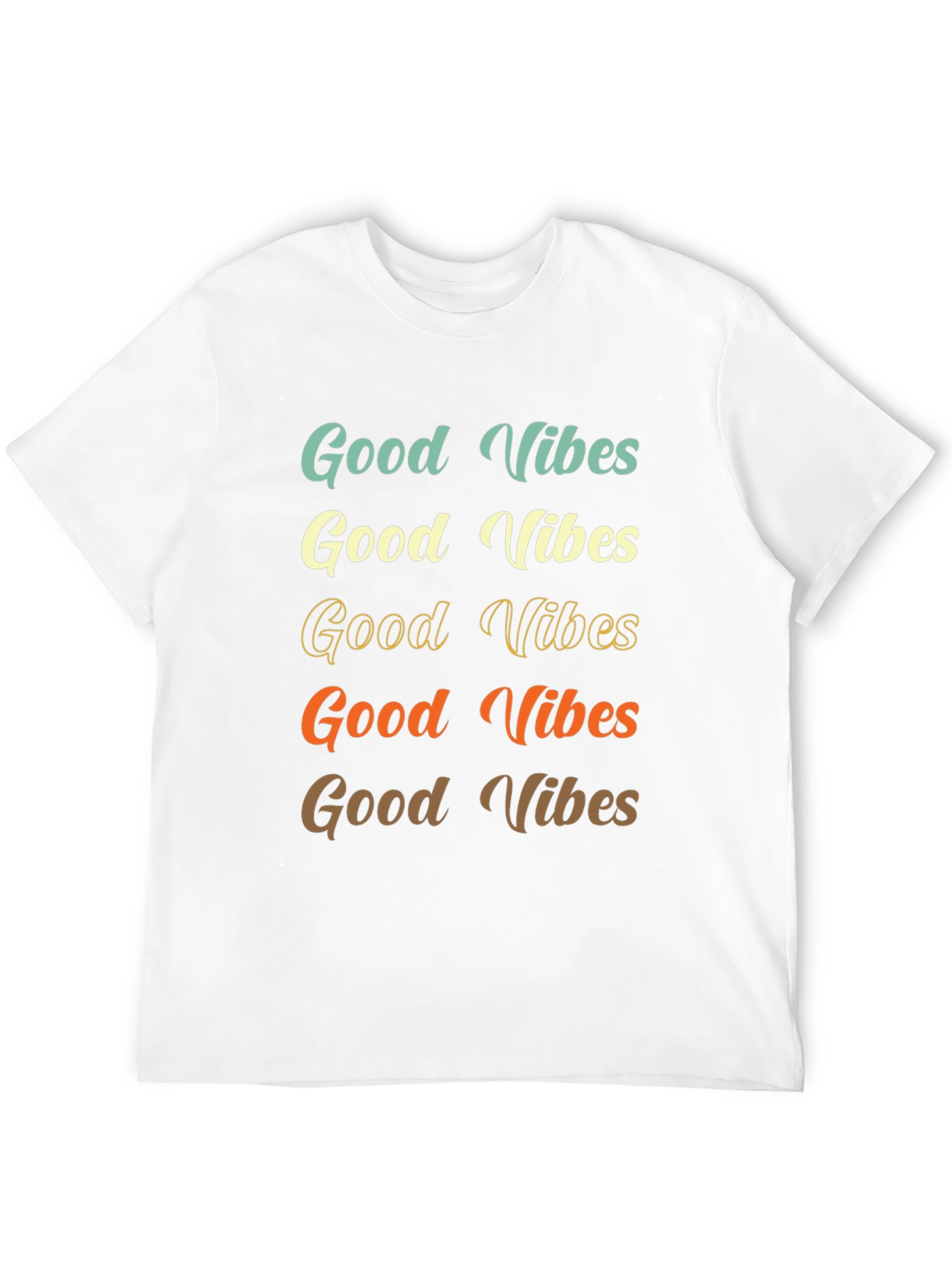 Good Vibes Retro T-Shirt | Positive Energy Tee