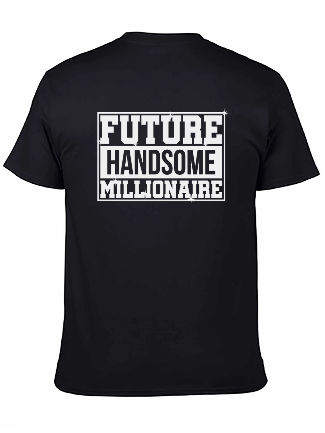 Future Handsome Millionaire Graphic Tee - Stylish Unisex Design