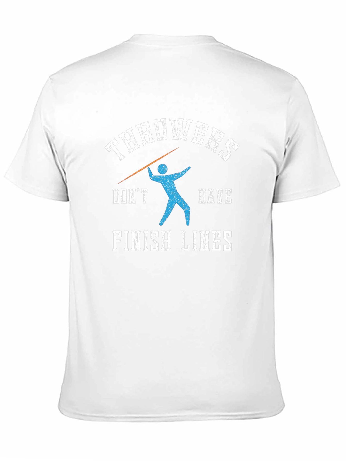 Throwers Dont Have Finish Lines Graphic T-Shirt