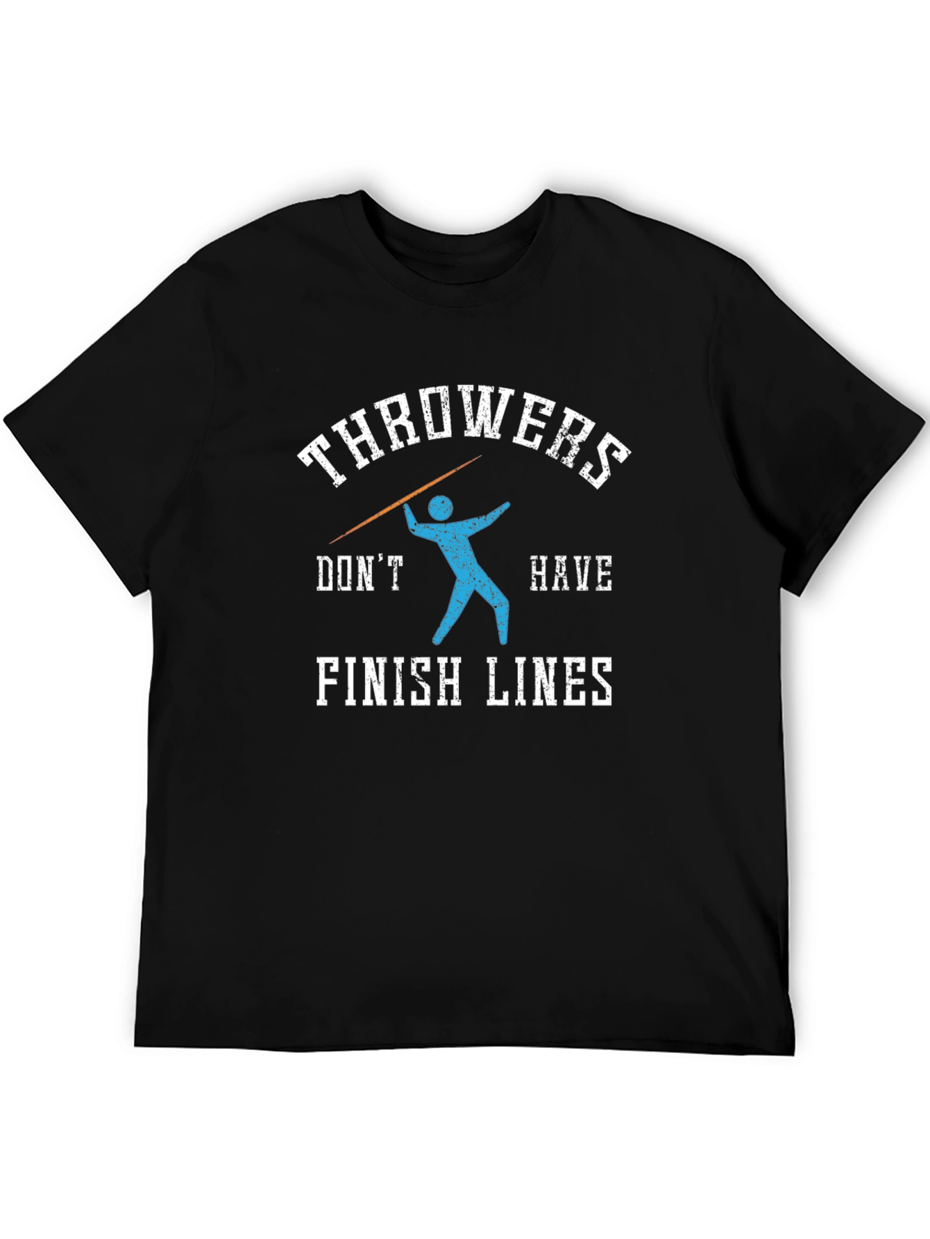 Throwers Dont Have Finish Lines Graphic T-Shirt