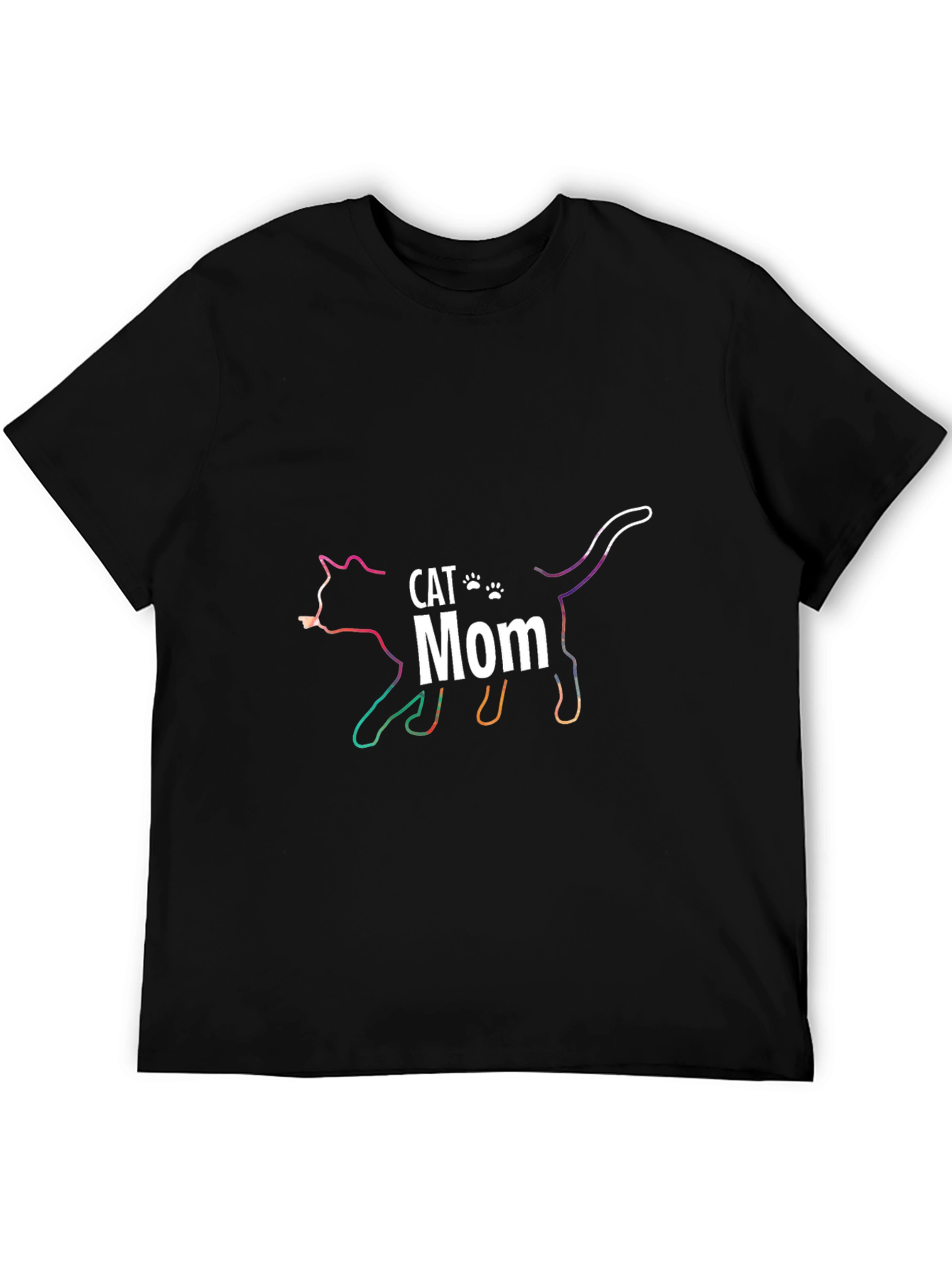 Cat Mom T-Shirt - Stylish Pet Lover Apparel