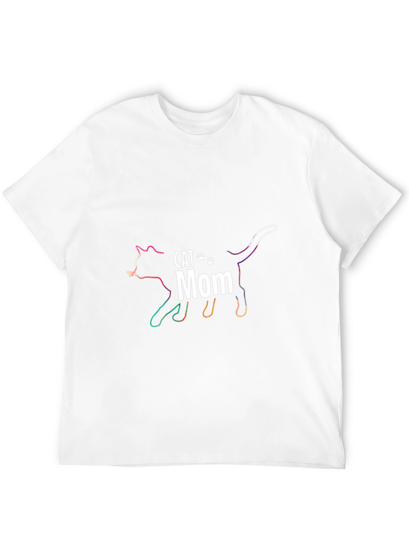 Cat Mom T-Shirt - Stylish Pet Lover Apparel