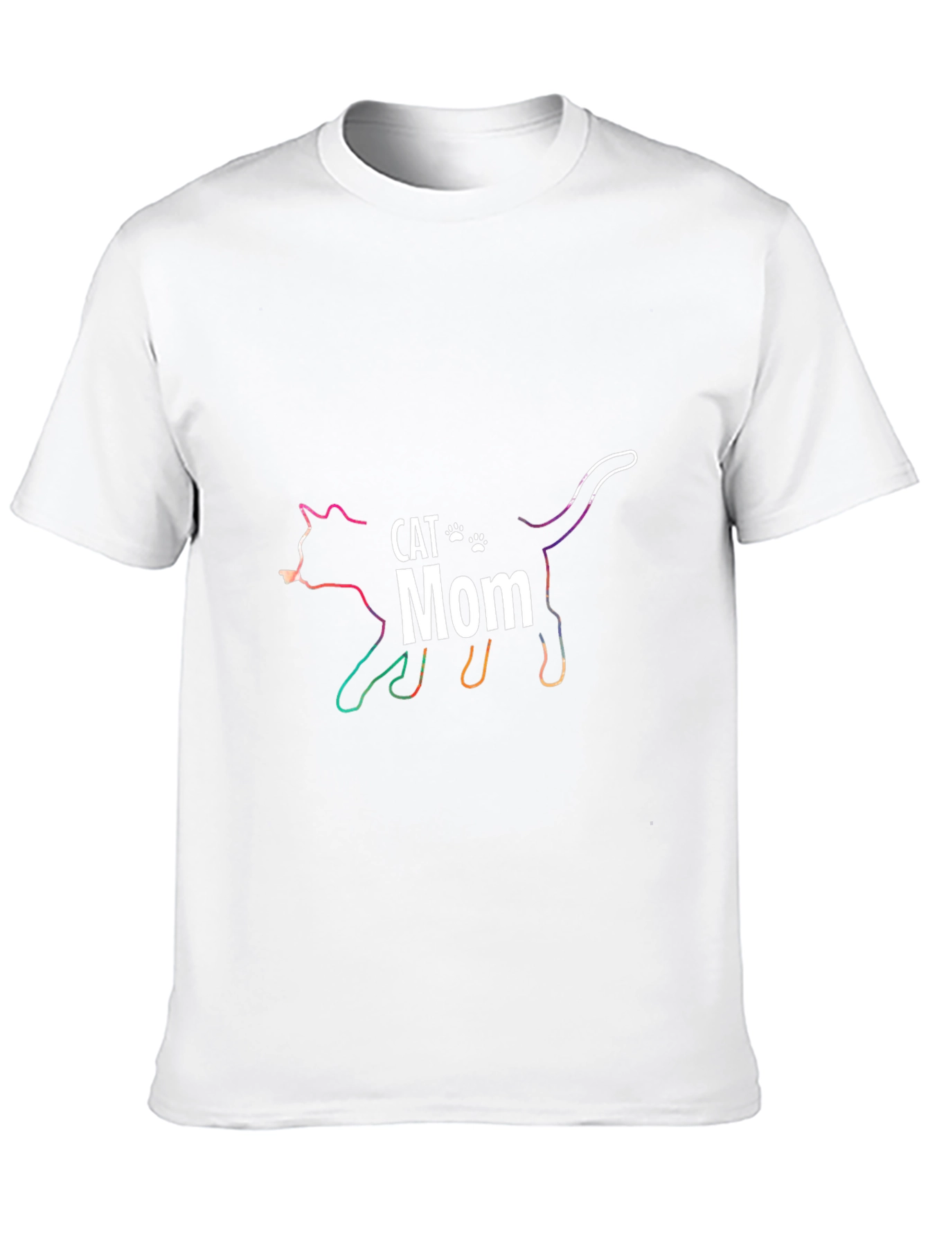 Cat Mom T-Shirt - Stylish Pet Lover Apparel
