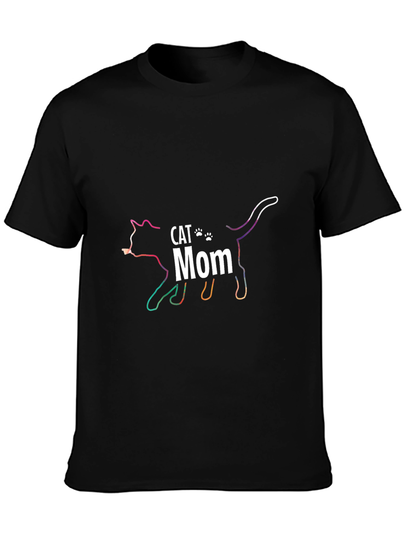 Cat Mom T-Shirt - Stylish Pet Lover Apparel
