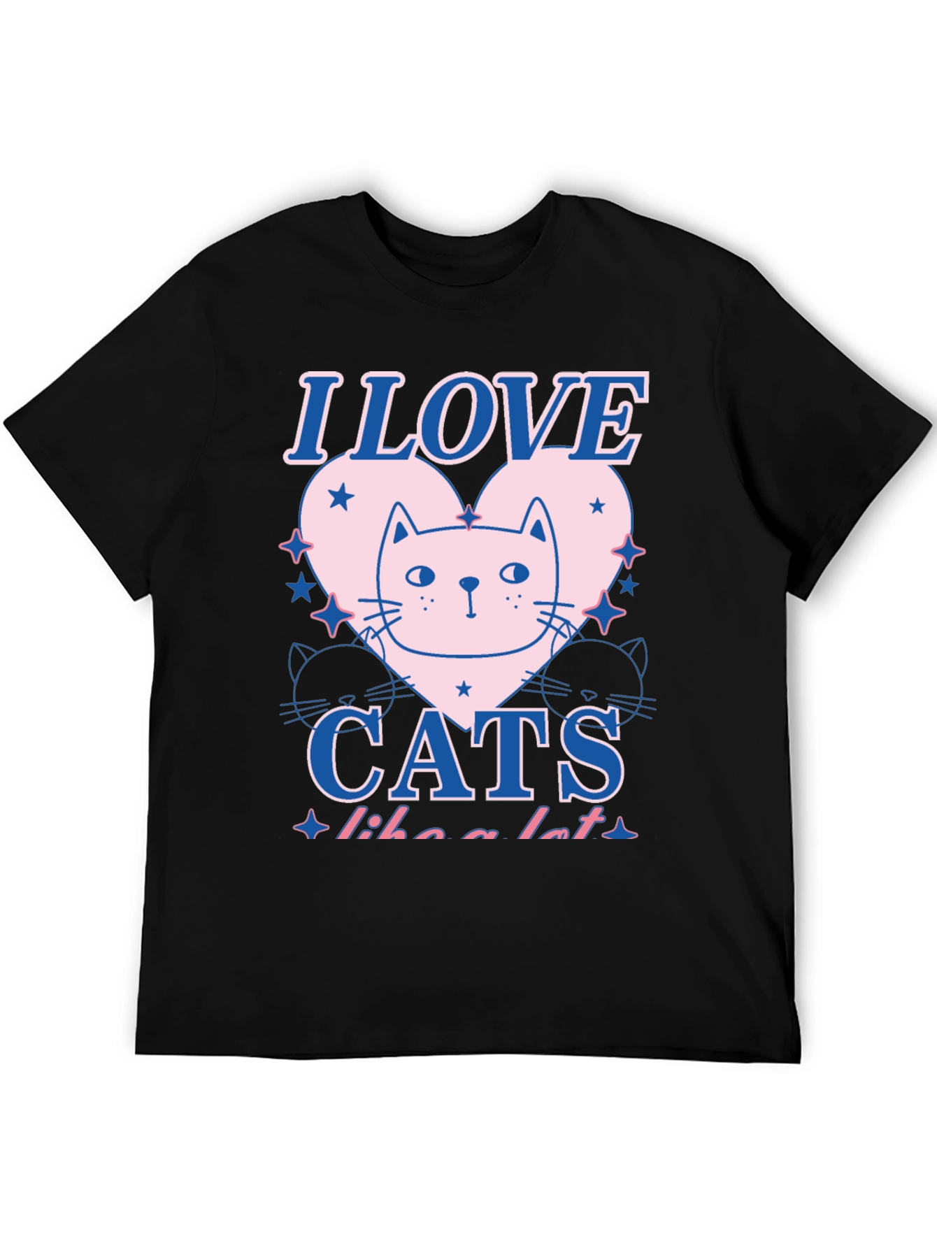 I Love Cats Graphic Tee - Unisex Soft Cotton