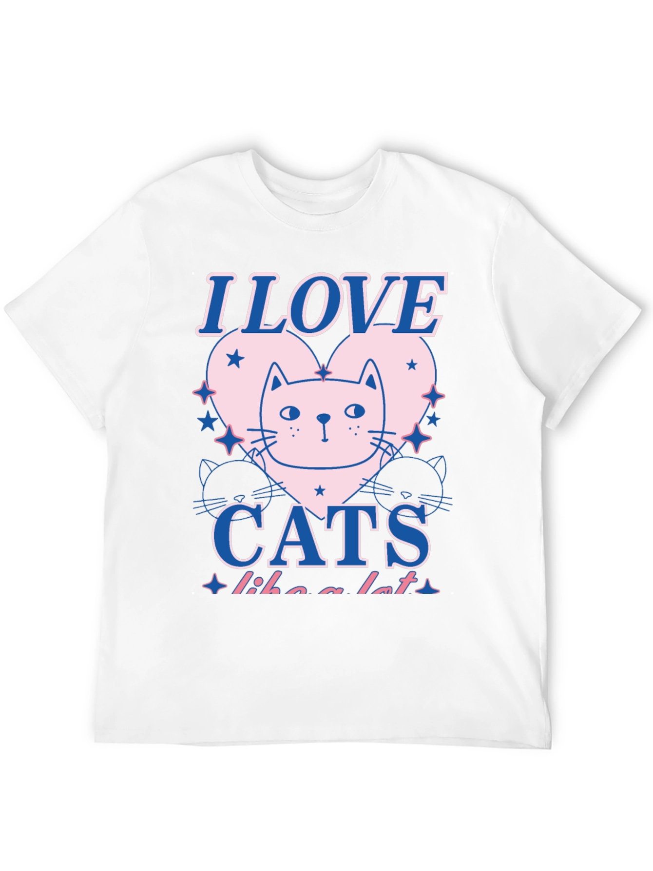 I Love Cats Graphic Tee - Unisex Soft Cotton