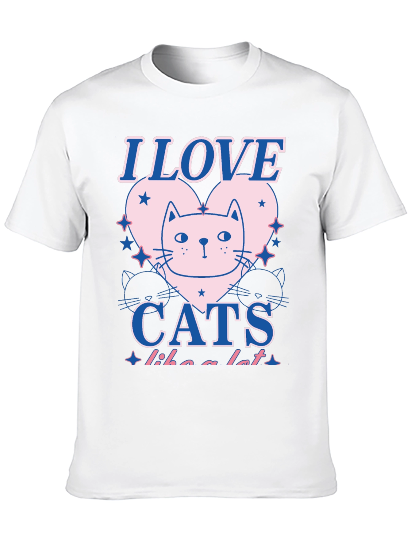 I Love Cats Graphic Tee - Unisex Soft Cotton
