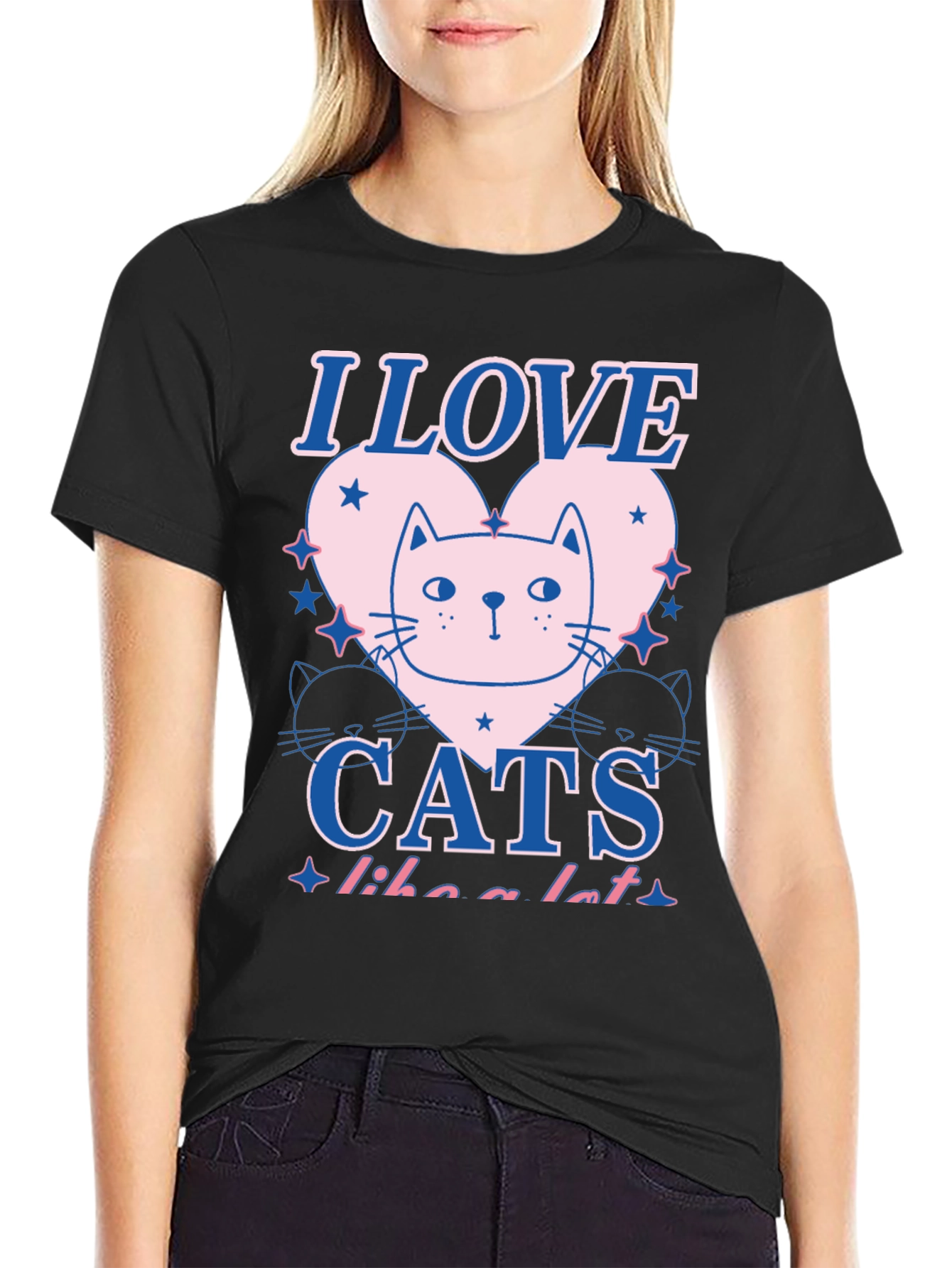 I Love Cats Graphic Tee - Unisex Soft Cotton