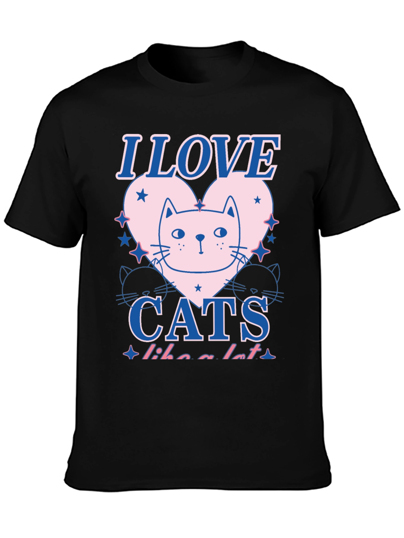 I Love Cats Graphic Tee - Unisex Soft Cotton