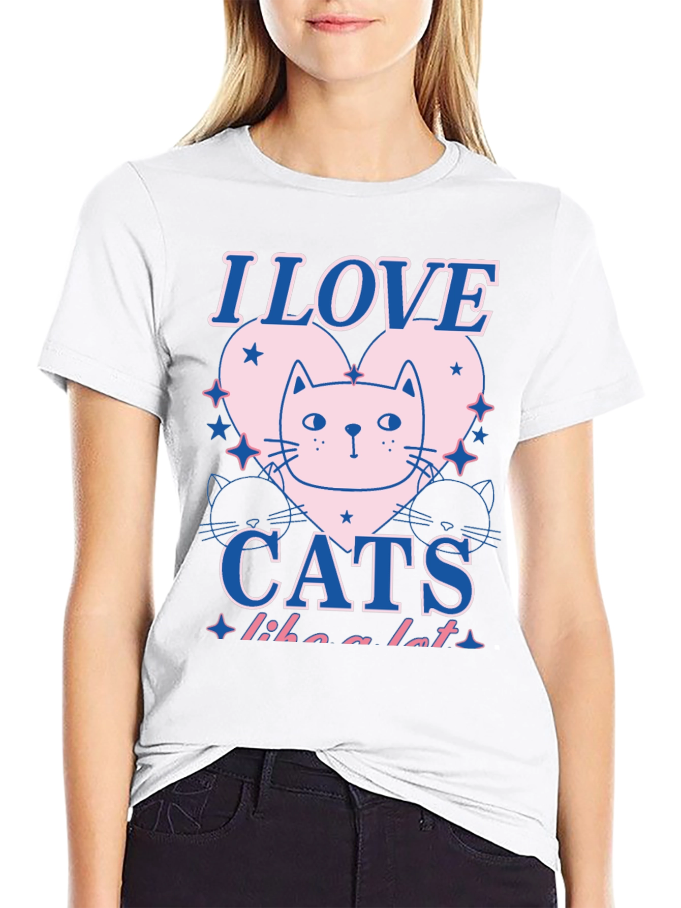 I Love Cats Graphic Tee - Unisex Soft Cotton