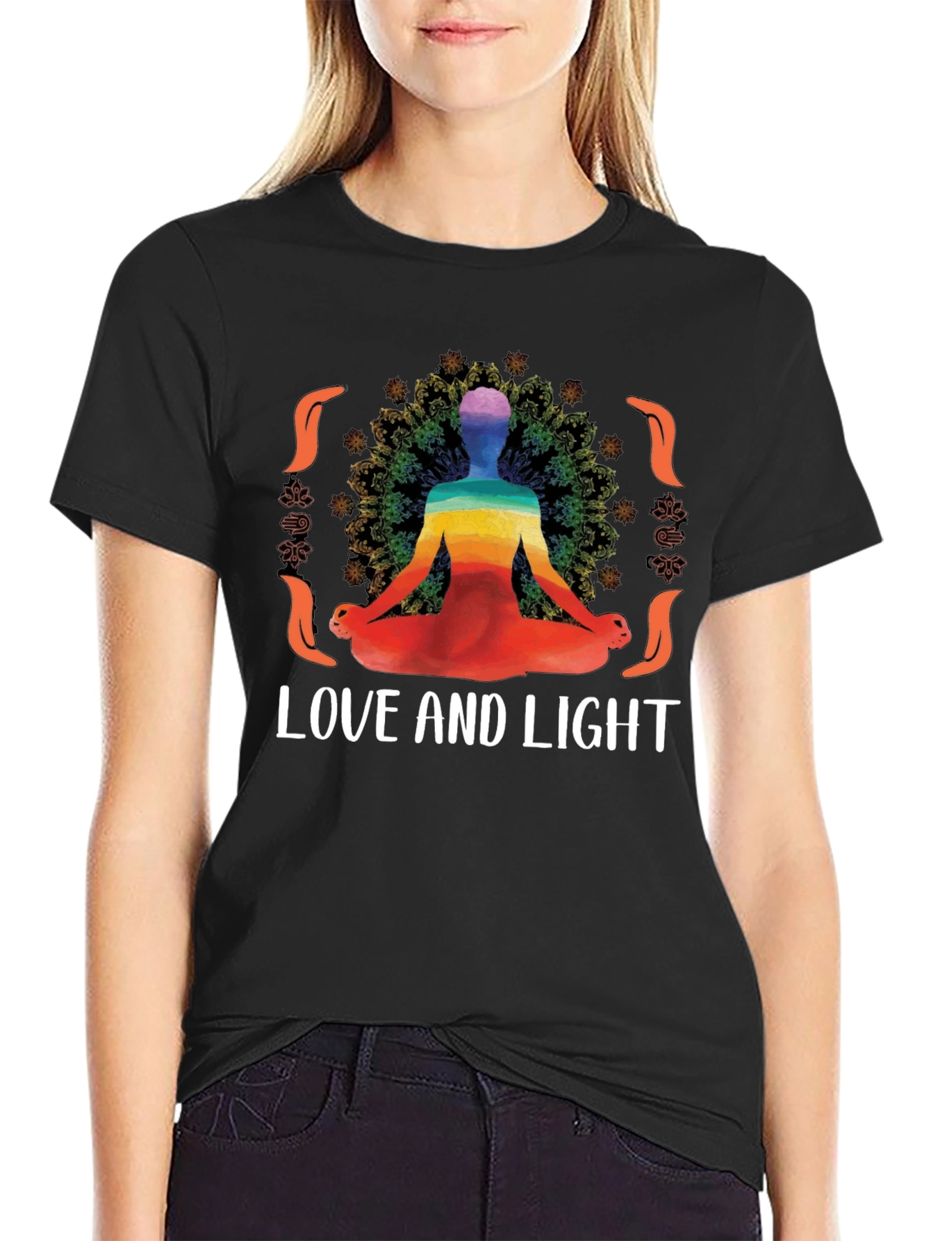 Love and Light Chakra T-Shirt