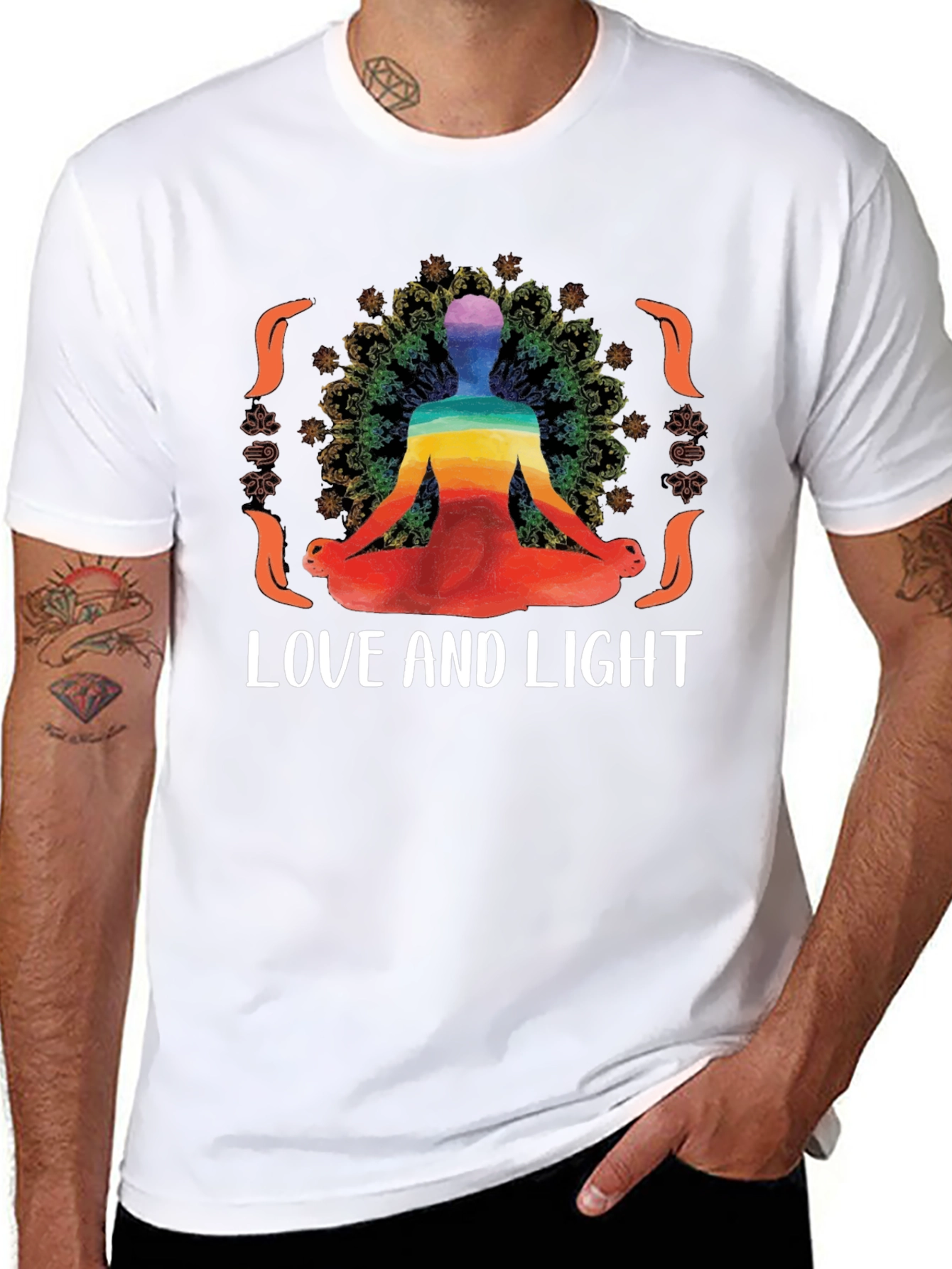 Love and Light Chakra T-Shirt