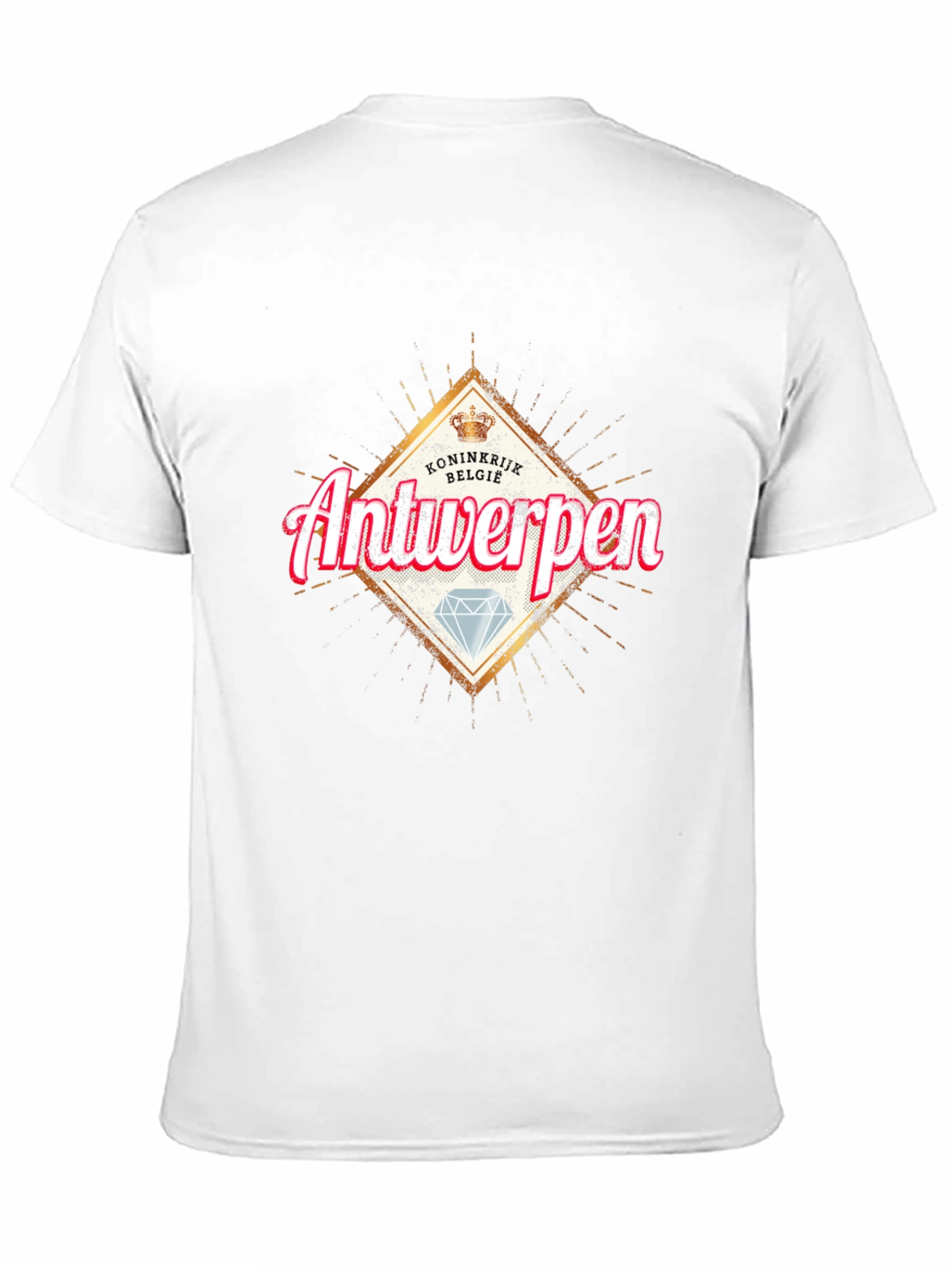 Antwerpen Graphic T-Shirt - Diamond Design