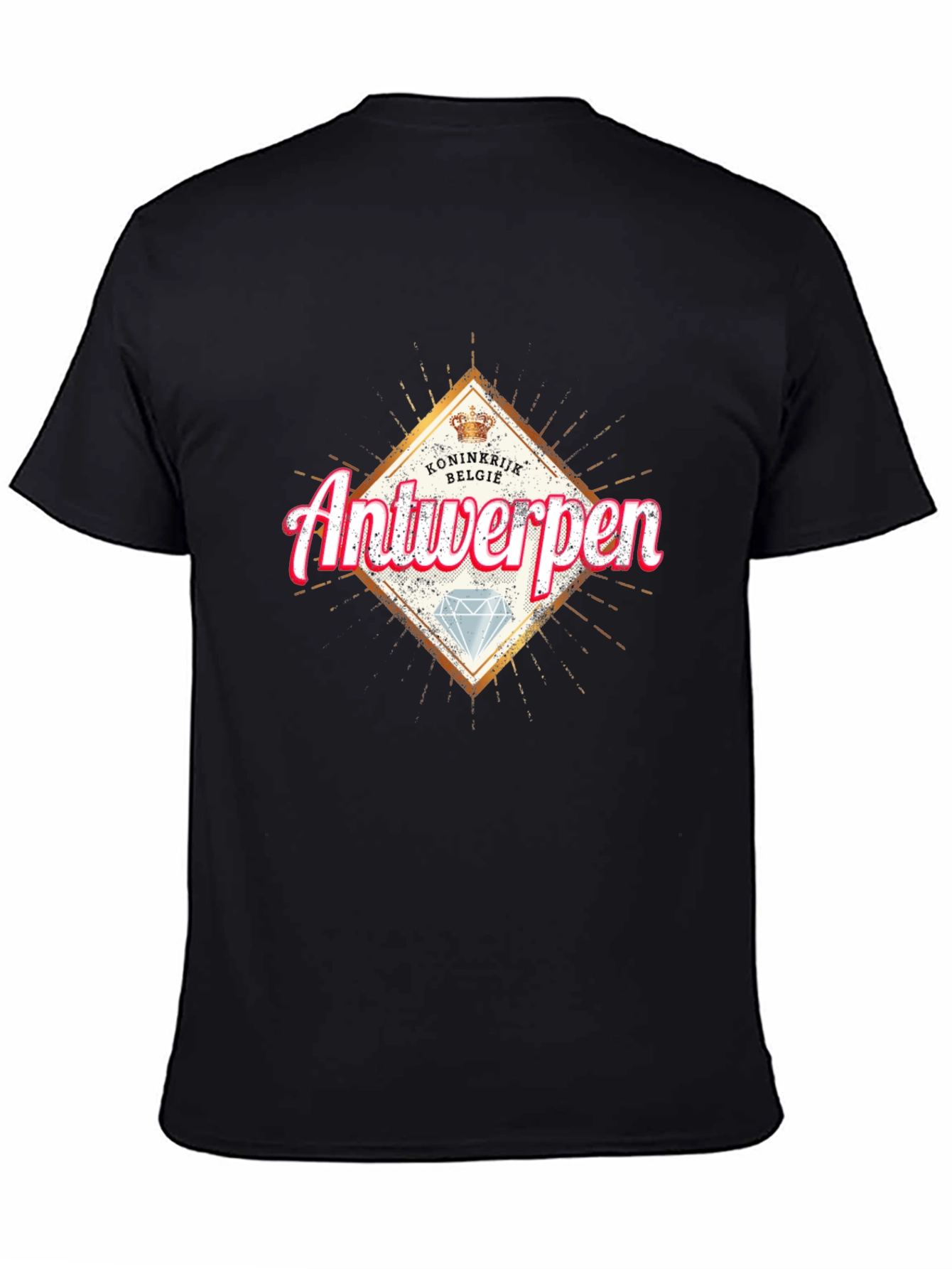 Antwerpen Graphic T-Shirt - Diamond Design