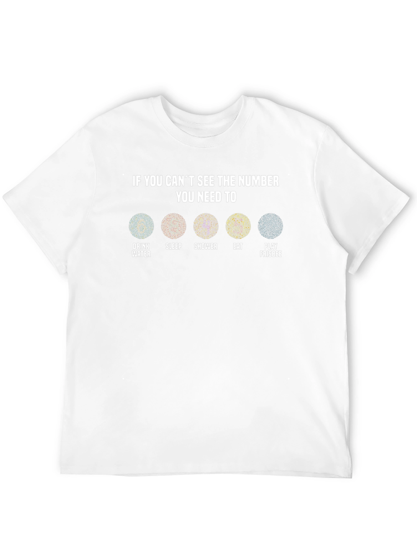 Color Blindness Test T-Shirt