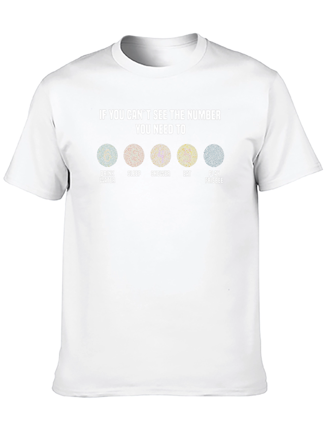 Color Blindness Test T-Shirt