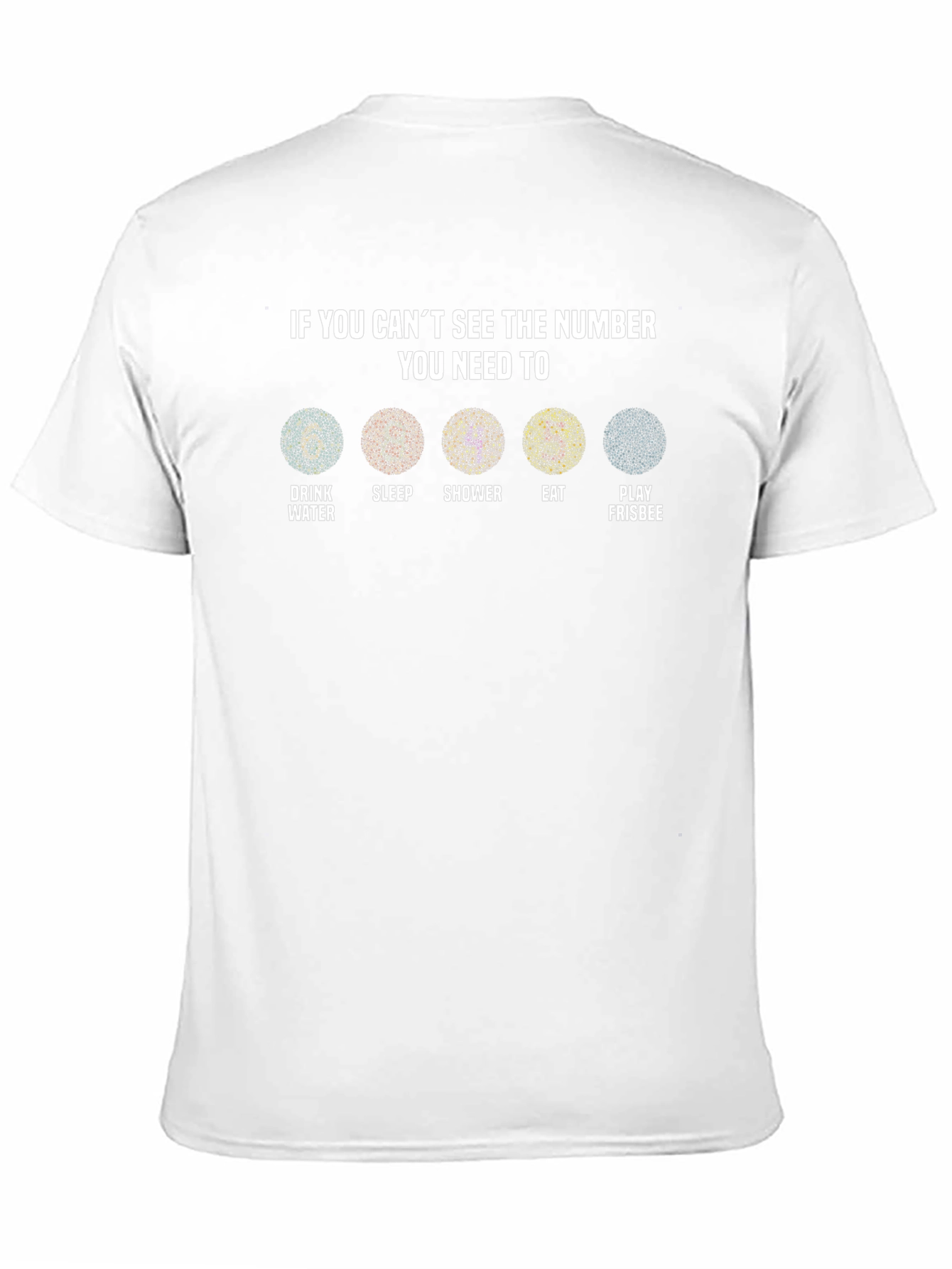 Color Blindness Test T-Shirt