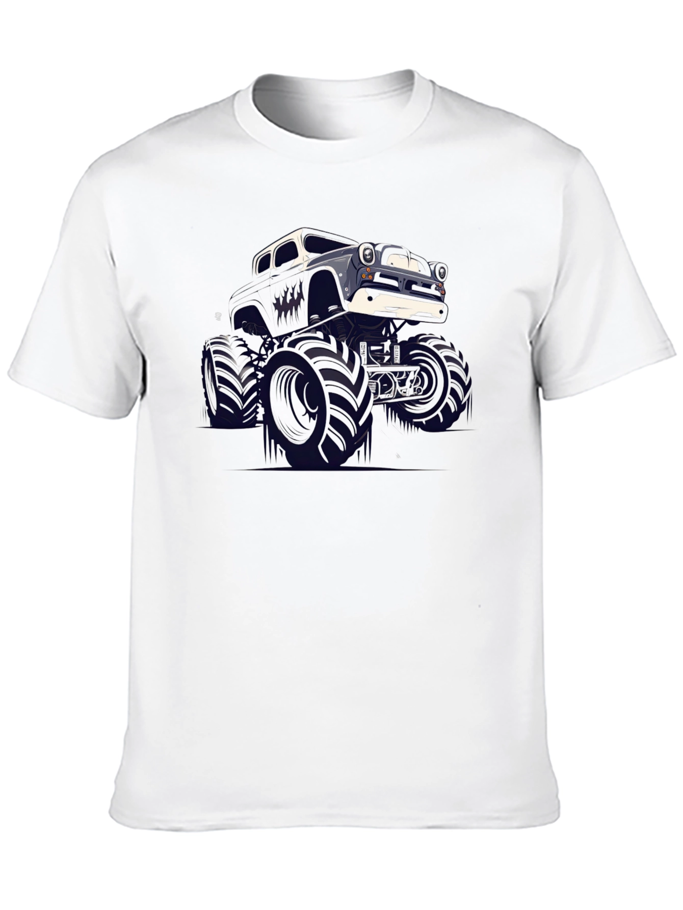 Monster Truck Graphic Tee - Black