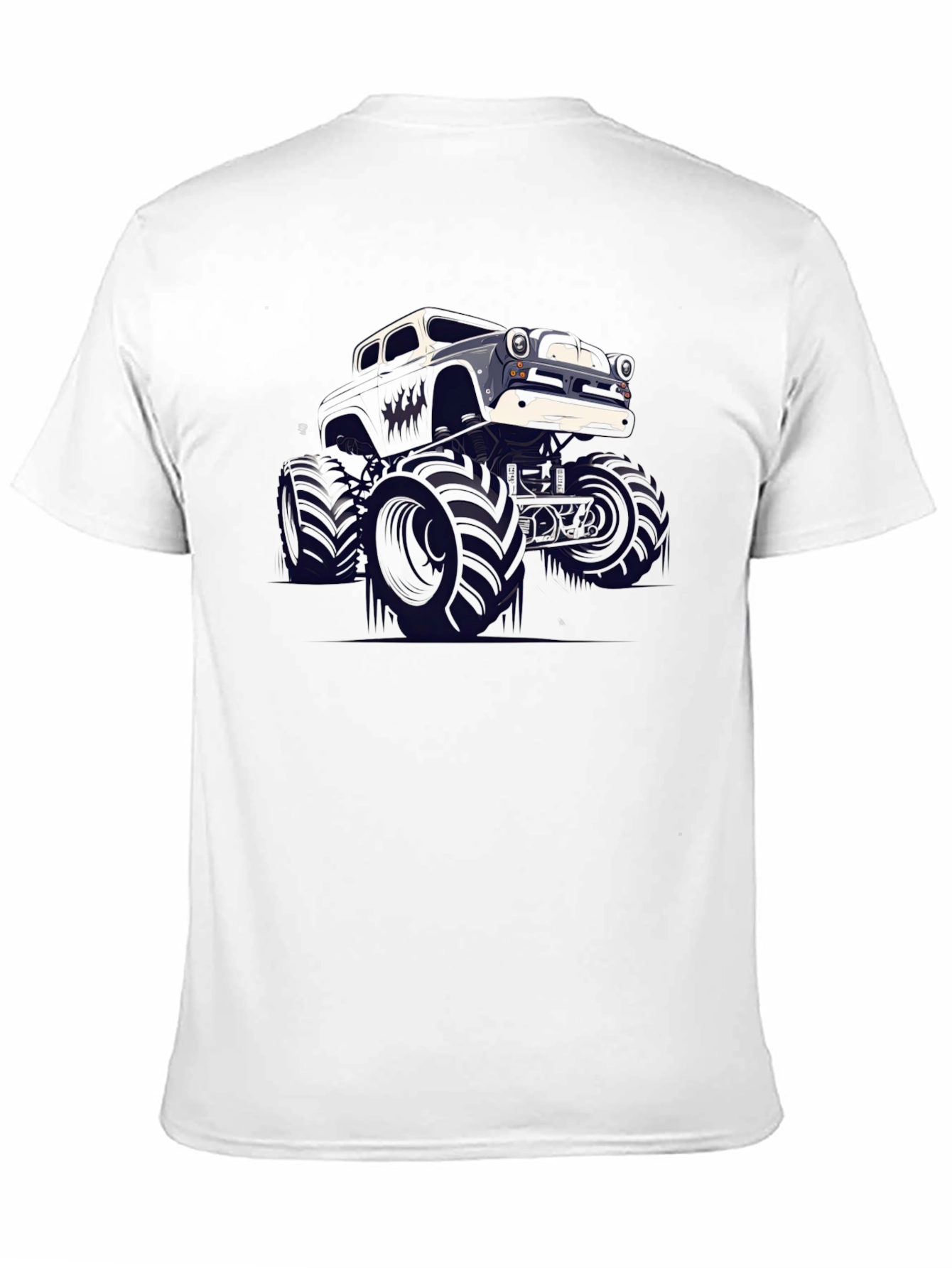 Monster Truck Graphic Tee - Black