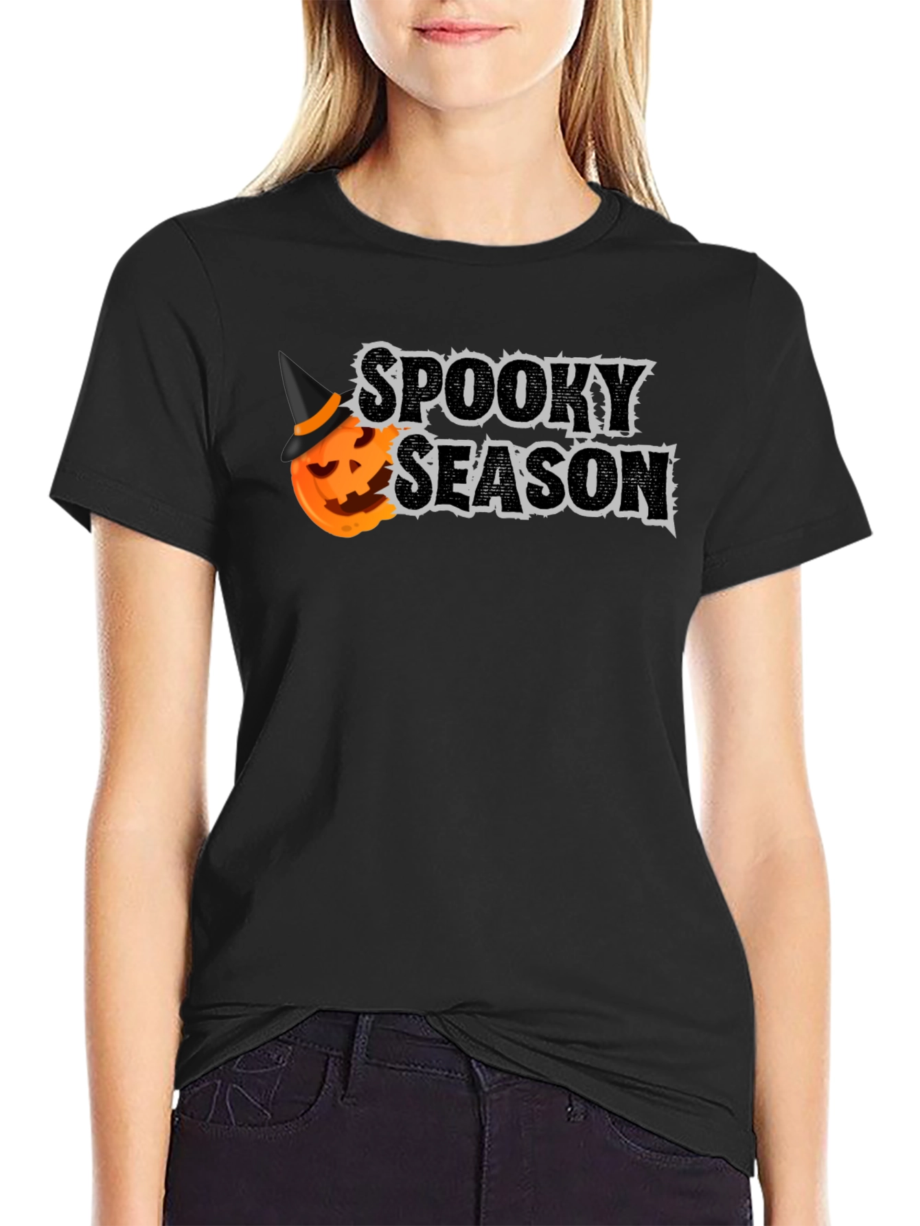 Spooky Season Halloween Graphic T-Shirt