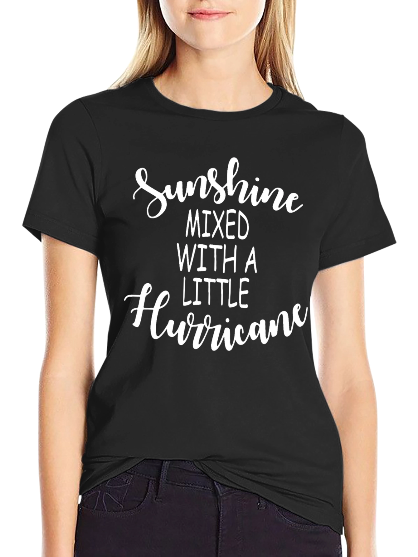 Sunshine Mixed With A Little Hurricane Graphic T-Shirt