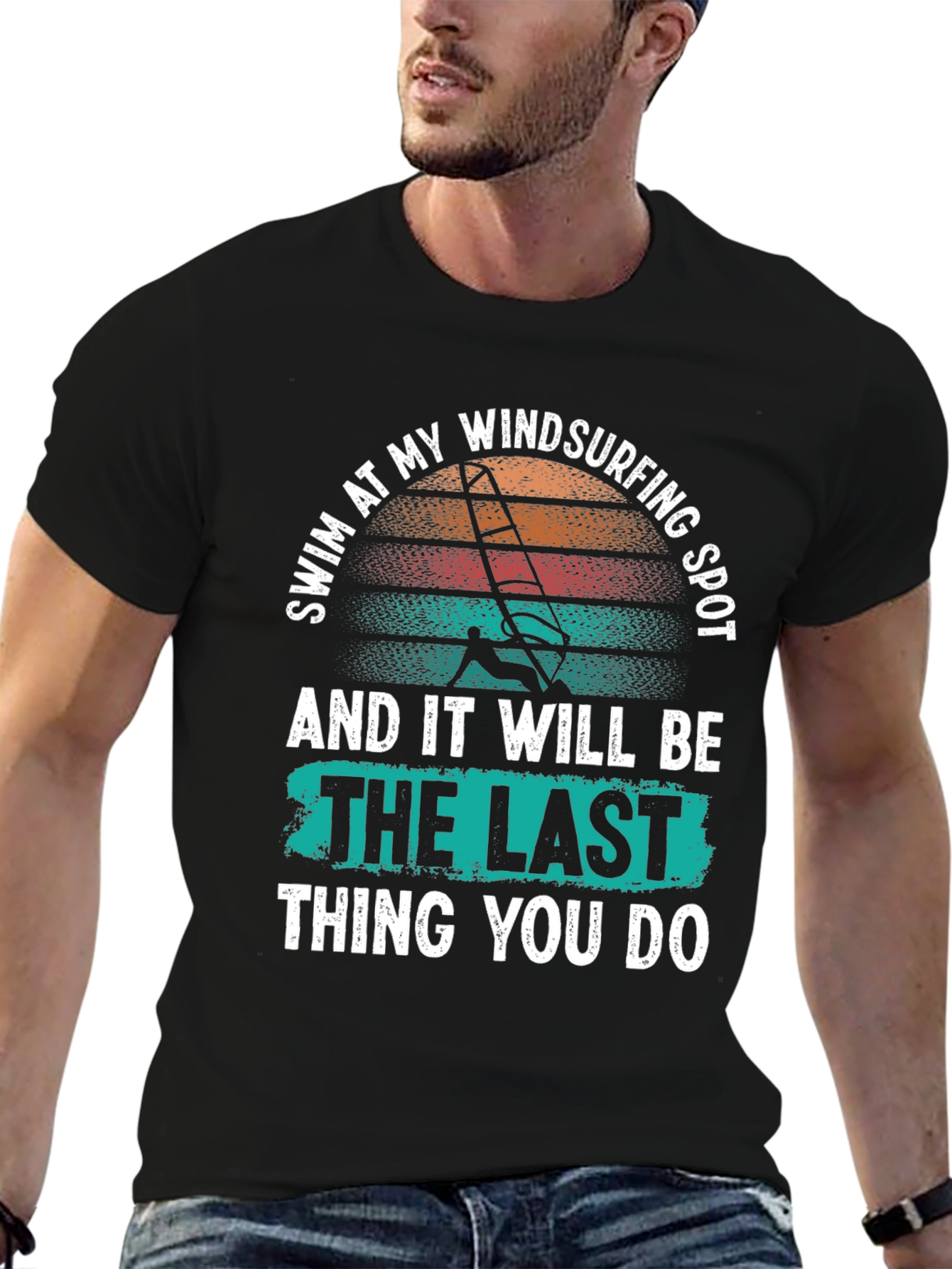 Swim at My Windsurfing Spot T-Shirt