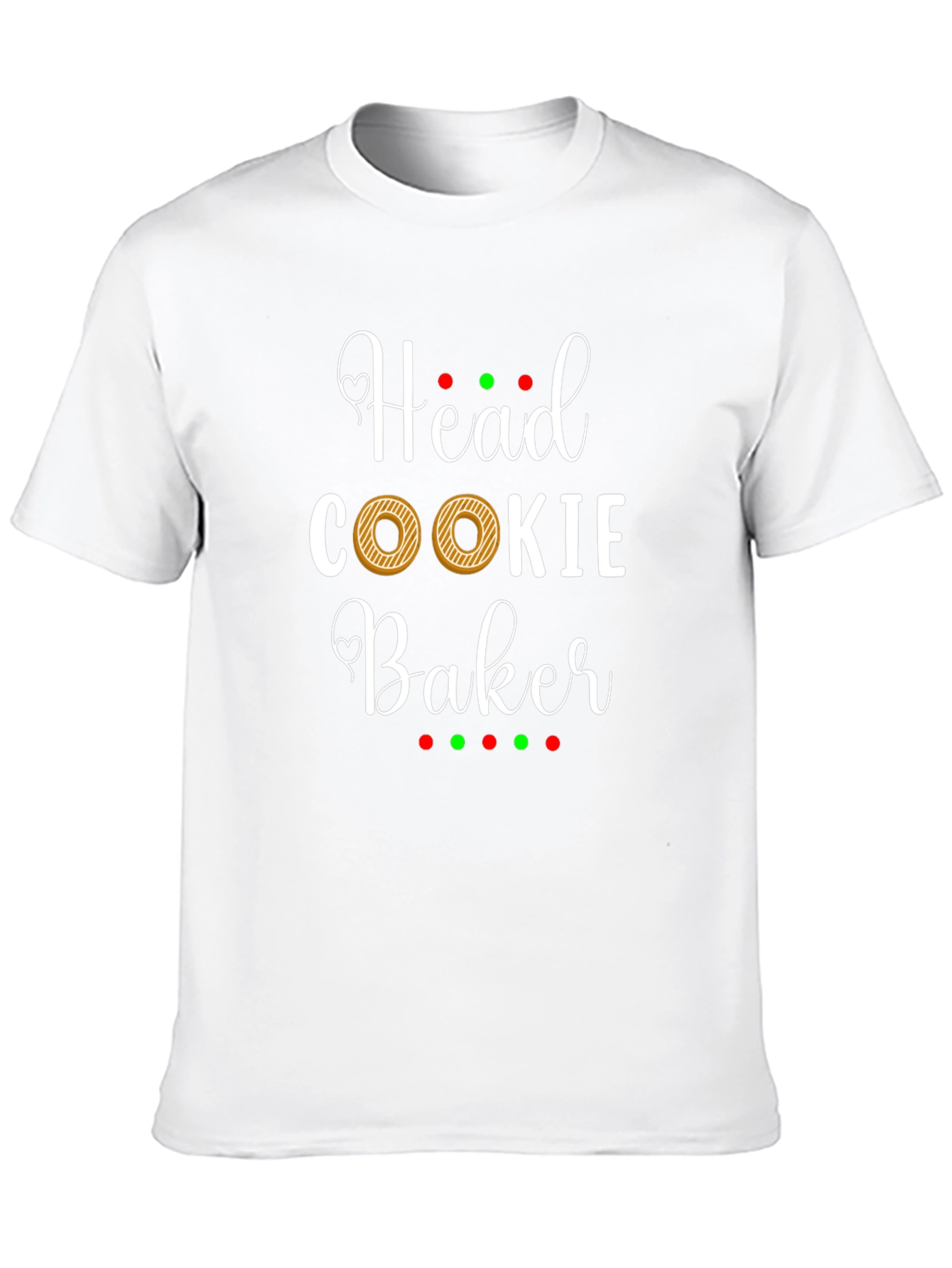 Head Cookie Baker T-Shirt - Funny Baking Tee