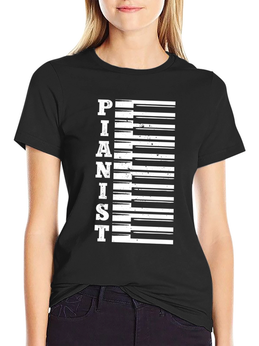 Pianist Keyboard T-Shirt - Music Lover Tee