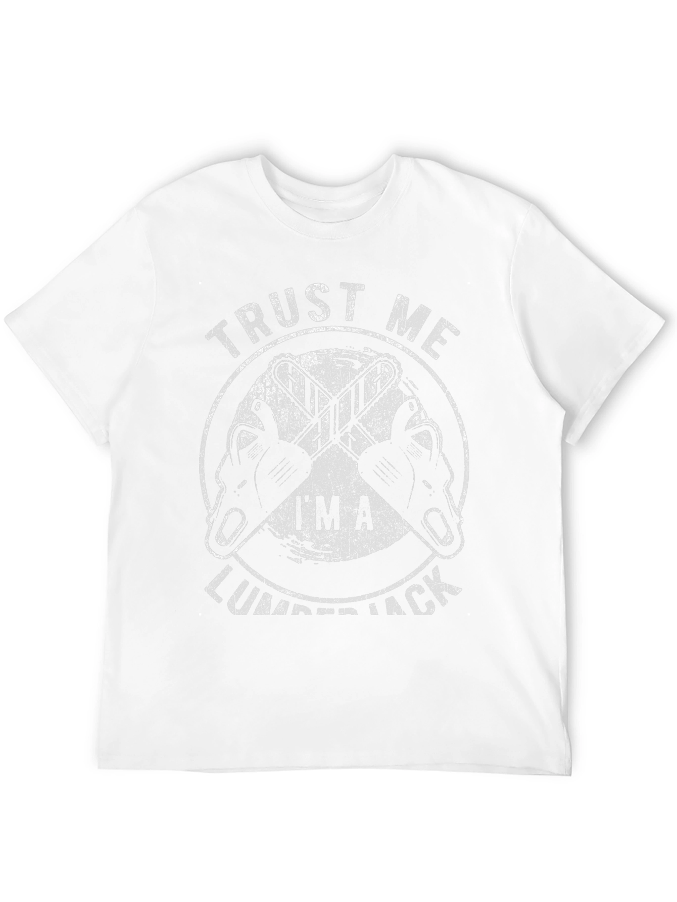 Trust Me Im A Lumberjack Graphic Tee - Black