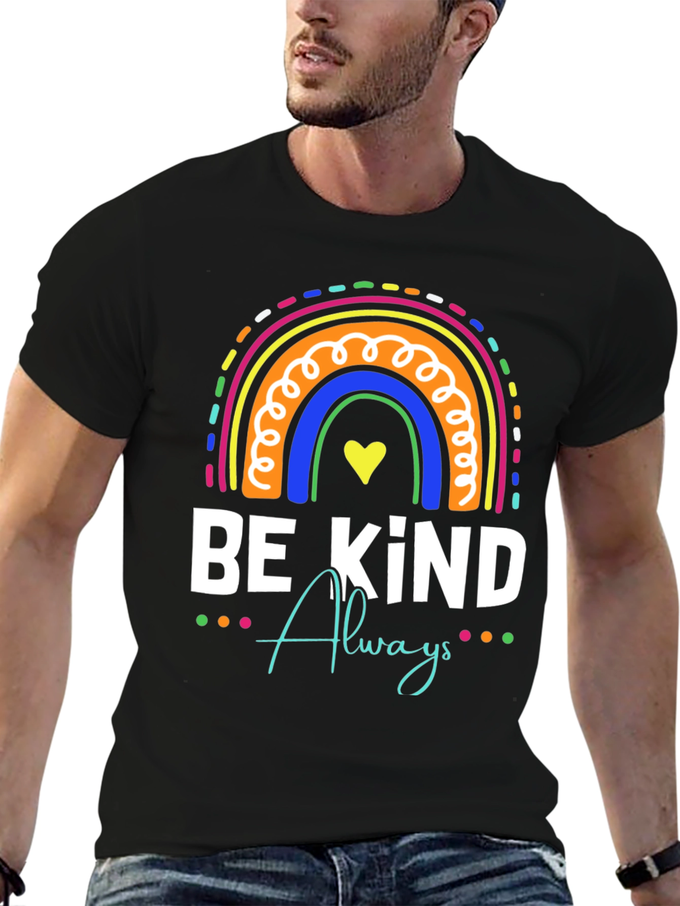 Be Kind Always Rainbow T-Shirt