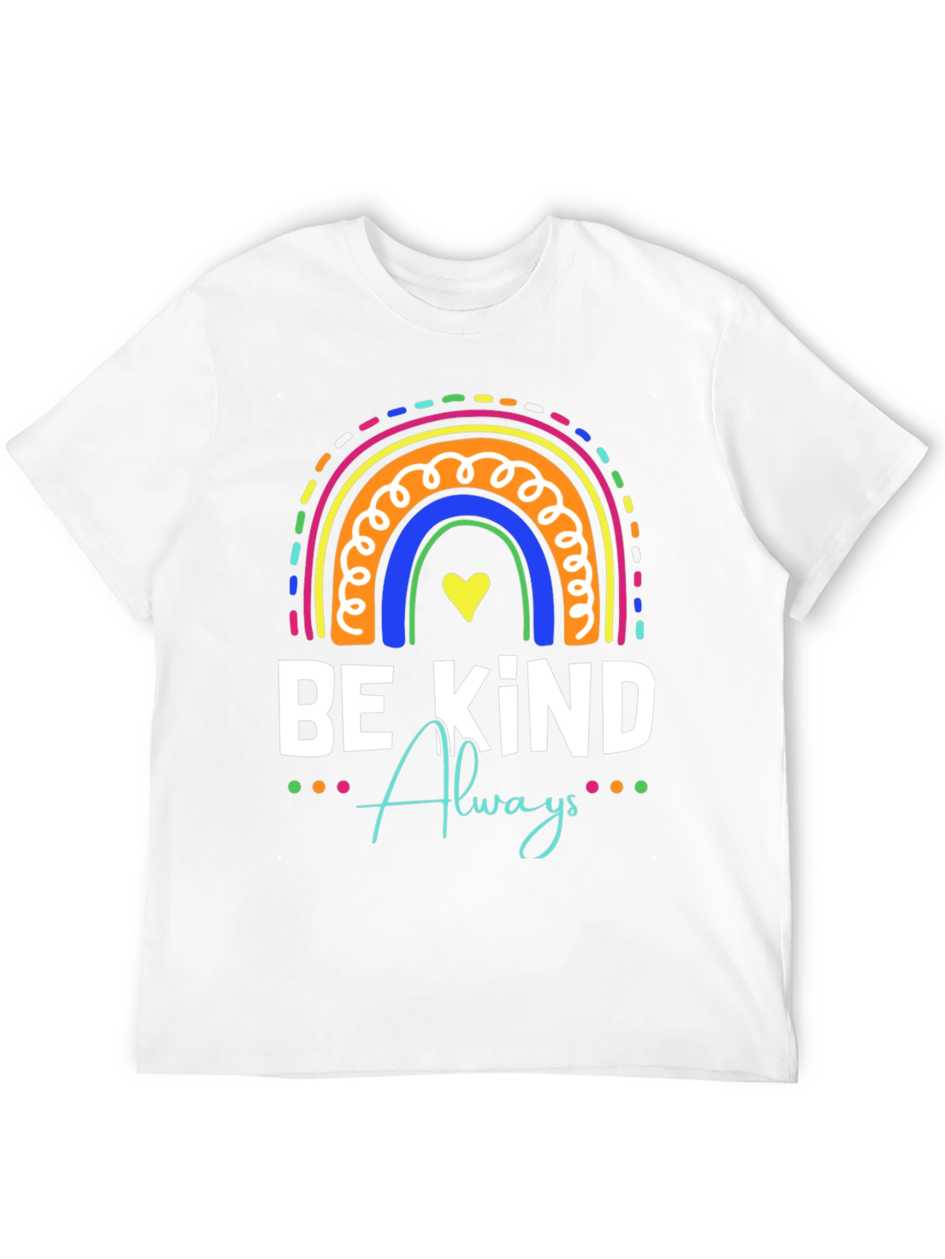 Be Kind Always Rainbow T-Shirt