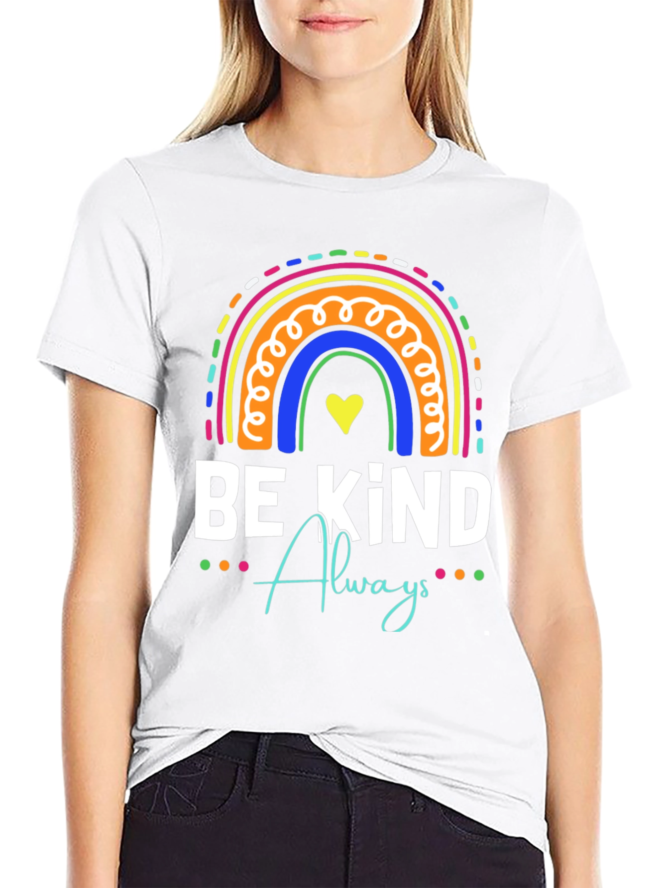Be Kind Always Rainbow T-Shirt